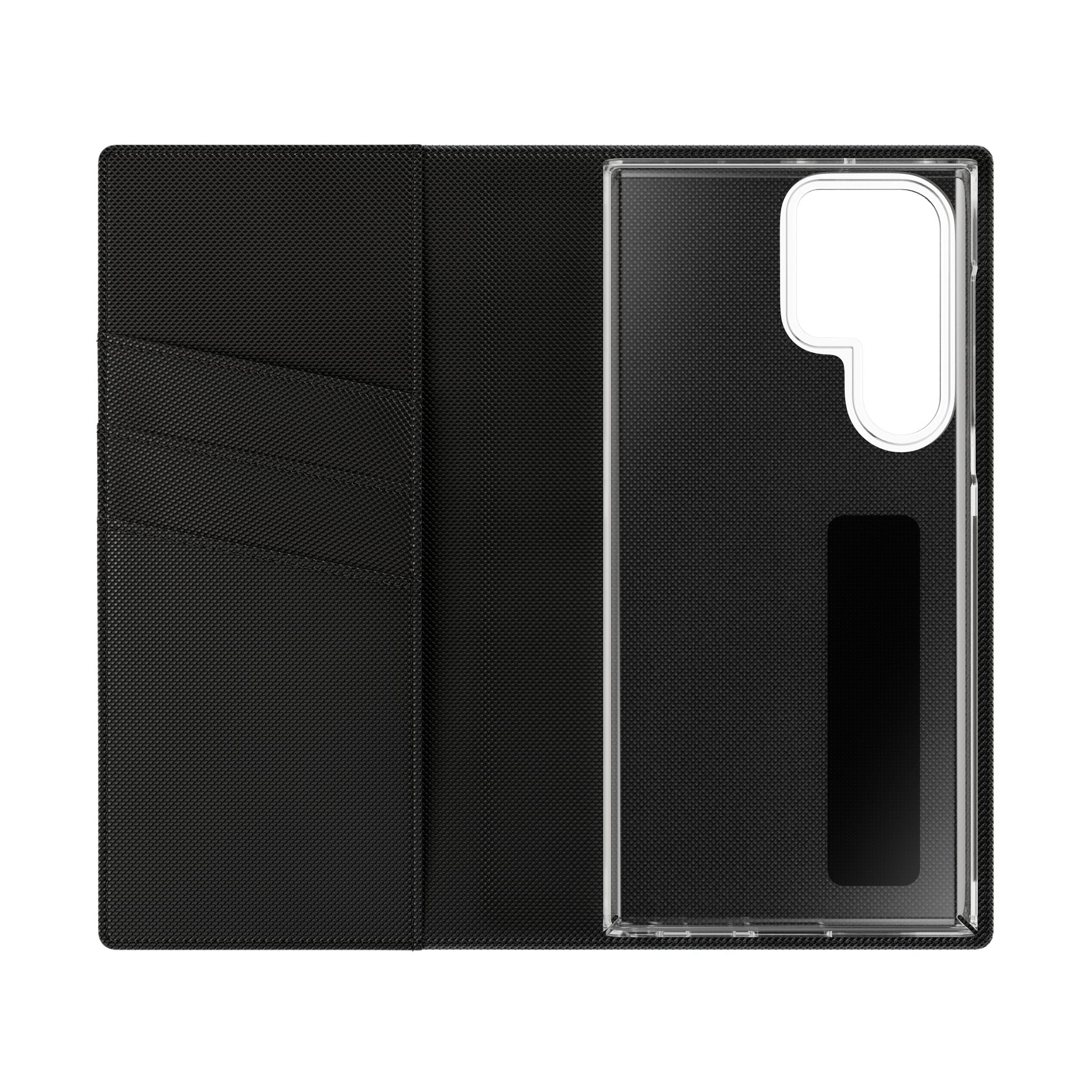 Coffee Quote Flip Phone Case — "Before we begin our conversation, let me grab my coffee."