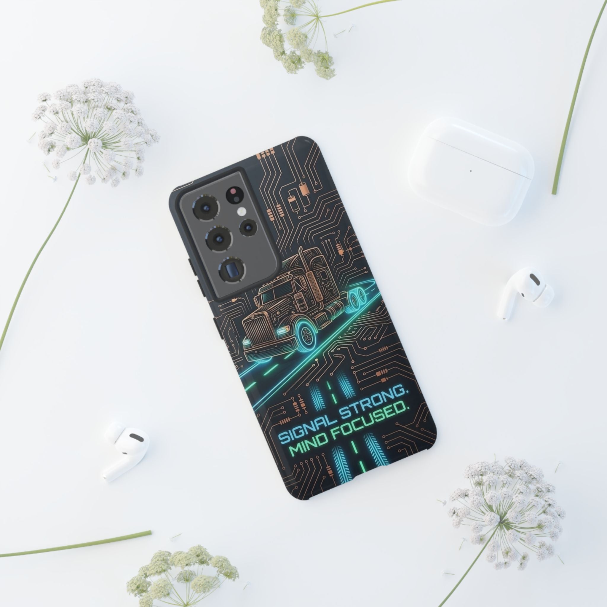 Diesel Warrior Truck Phone Case — Heavy-Duty Trucker iPhone Cover