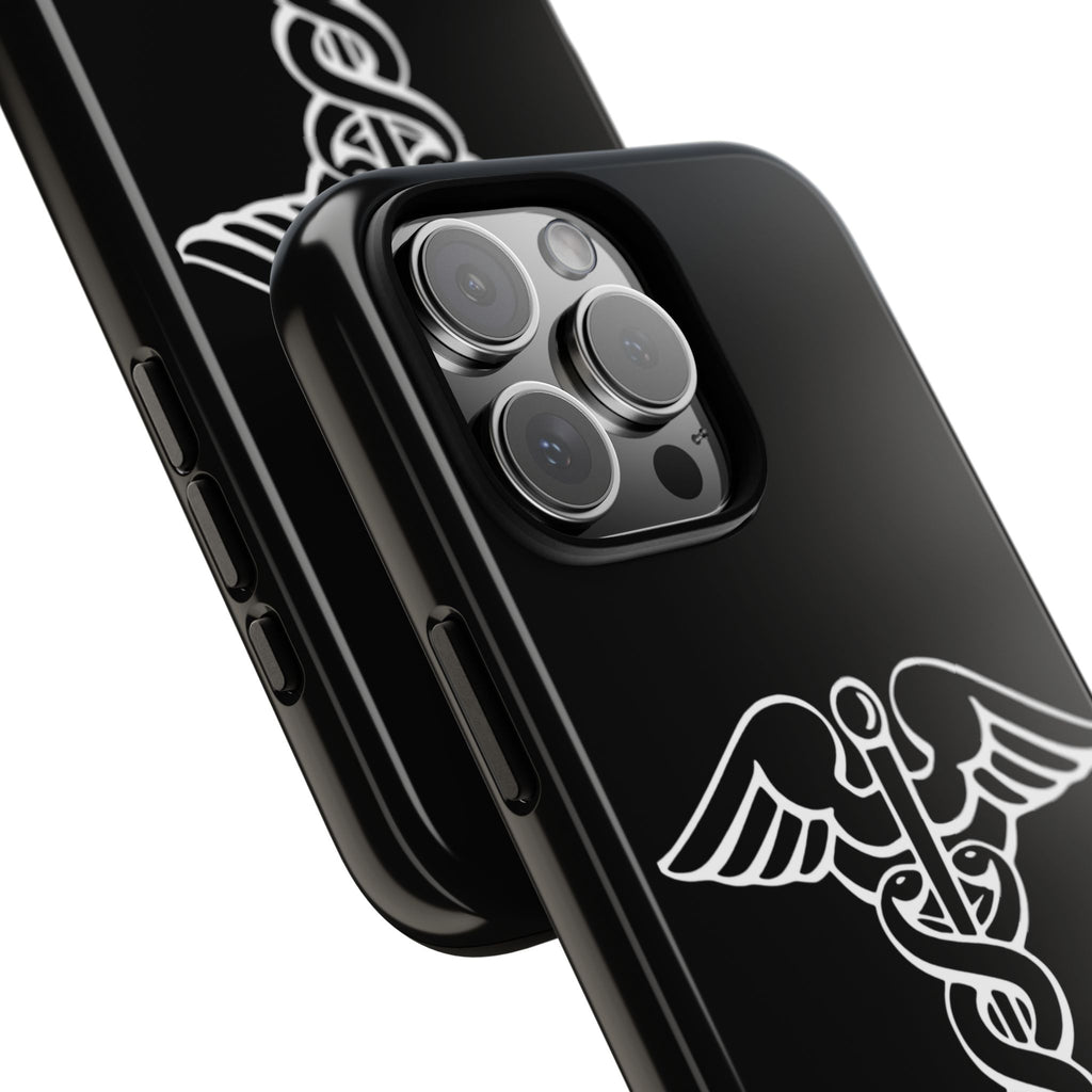 Medical Caduceus Phone Case — "Where Science Meets Compassion" Protective iPhone Cover