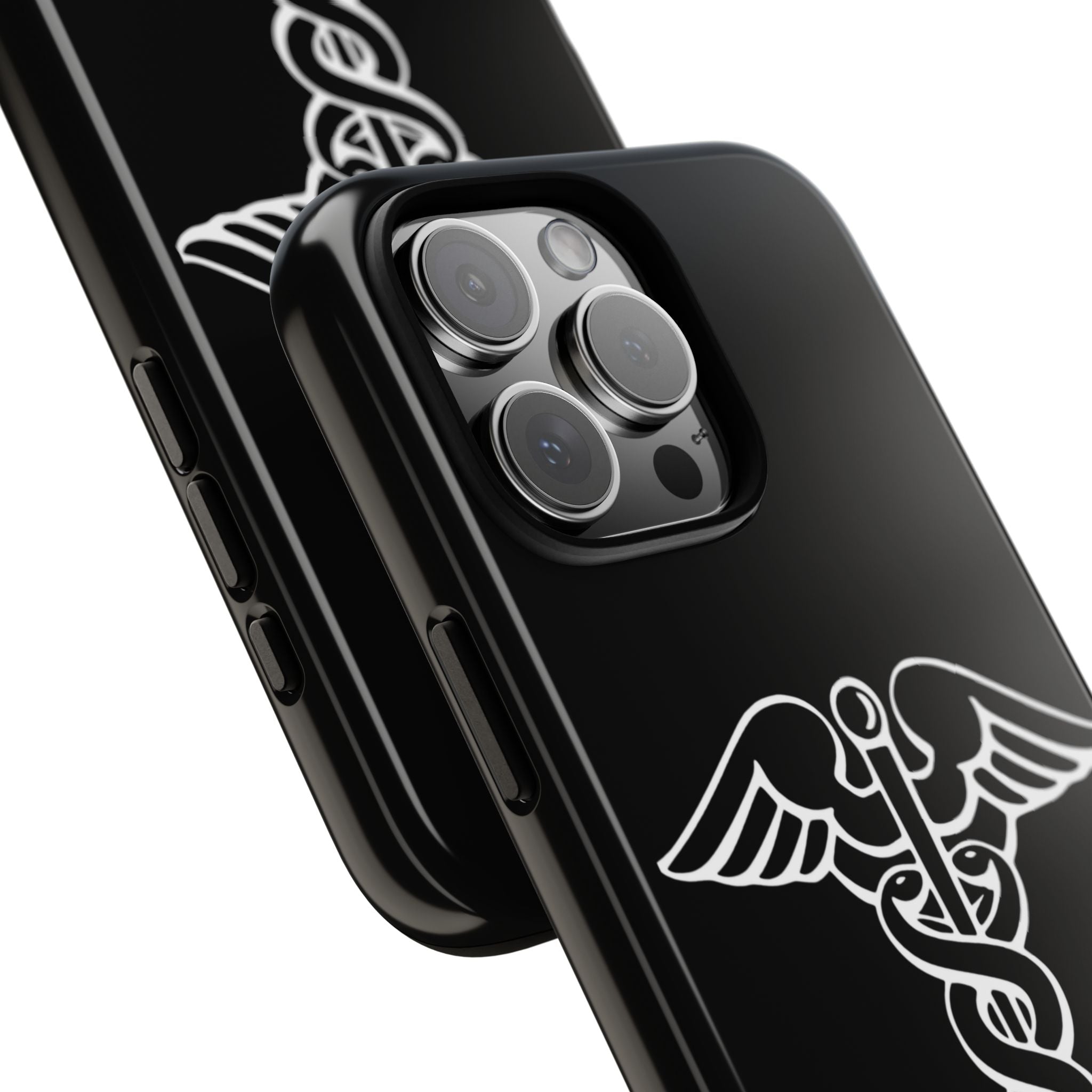 Medical Caduceus Phone Case — "Where Science Meets Compassion" Protective iPhone Cover