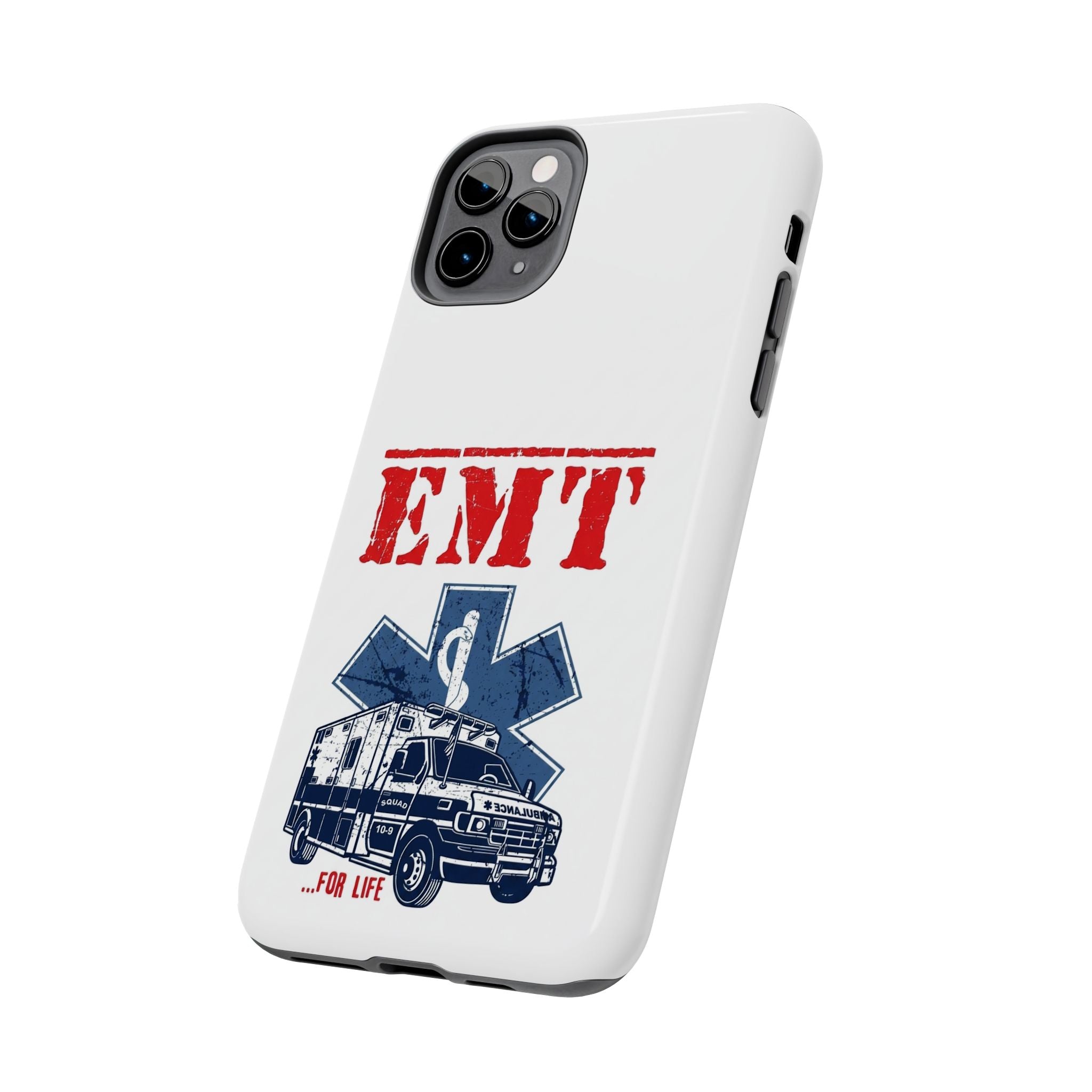 EMT ambulance graphic Phone Case | Emergency Medical Technician design