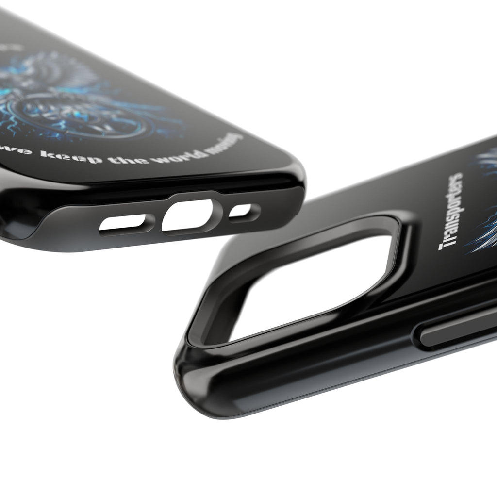 Electric Raven Magnetic Phone Case — Impact‑Resistant Protective Cover