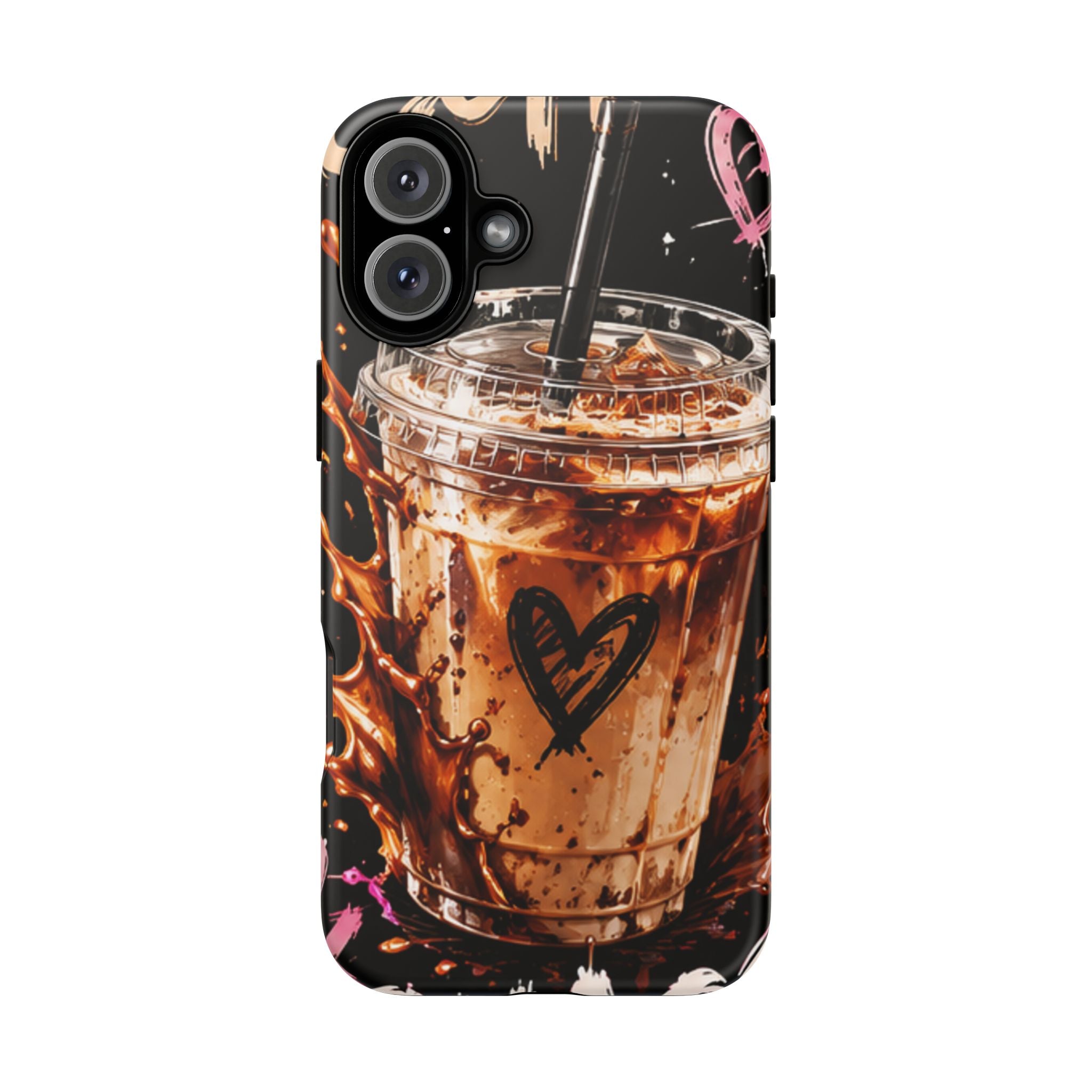 Iced Coffee Phone Case – 'Iced Coffee latte: Stylish Protective Case