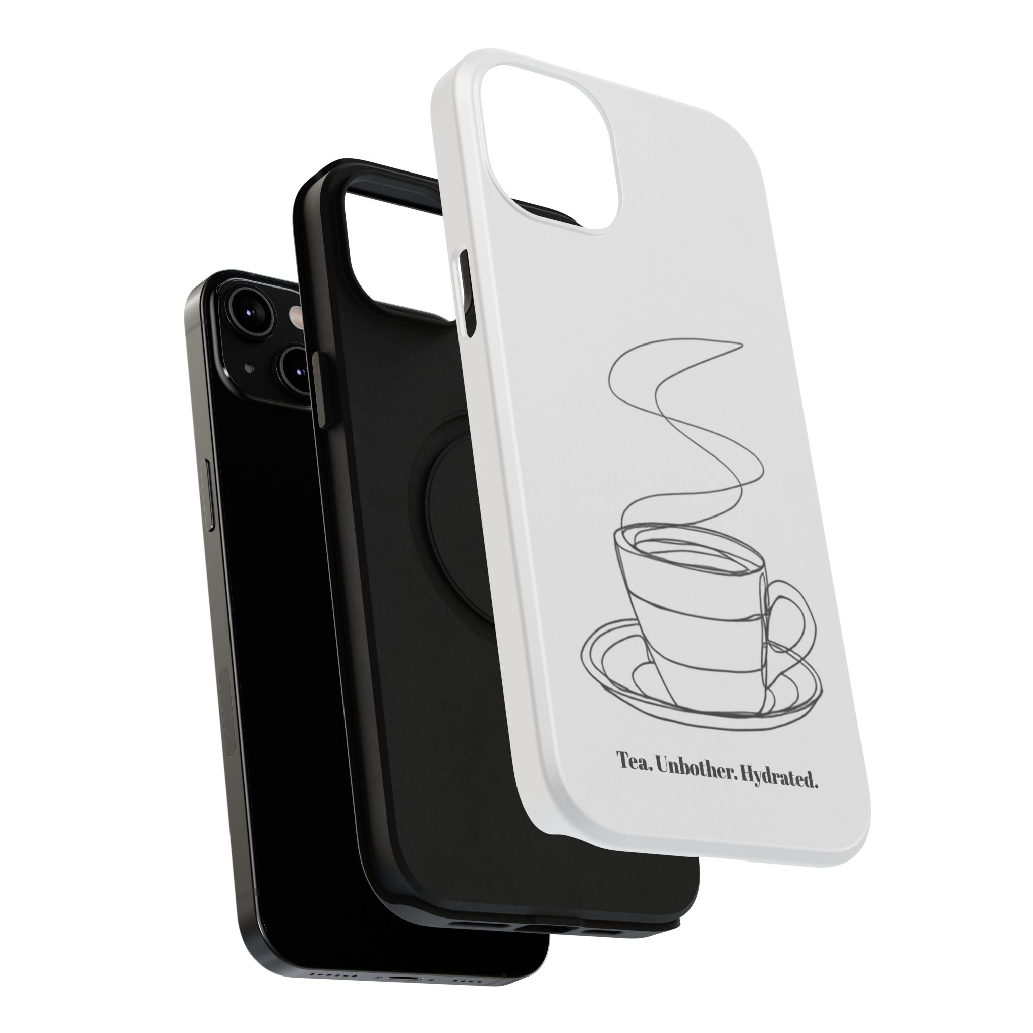 Tea Unbothered Hydrated Phone Case — Impact-Resistant