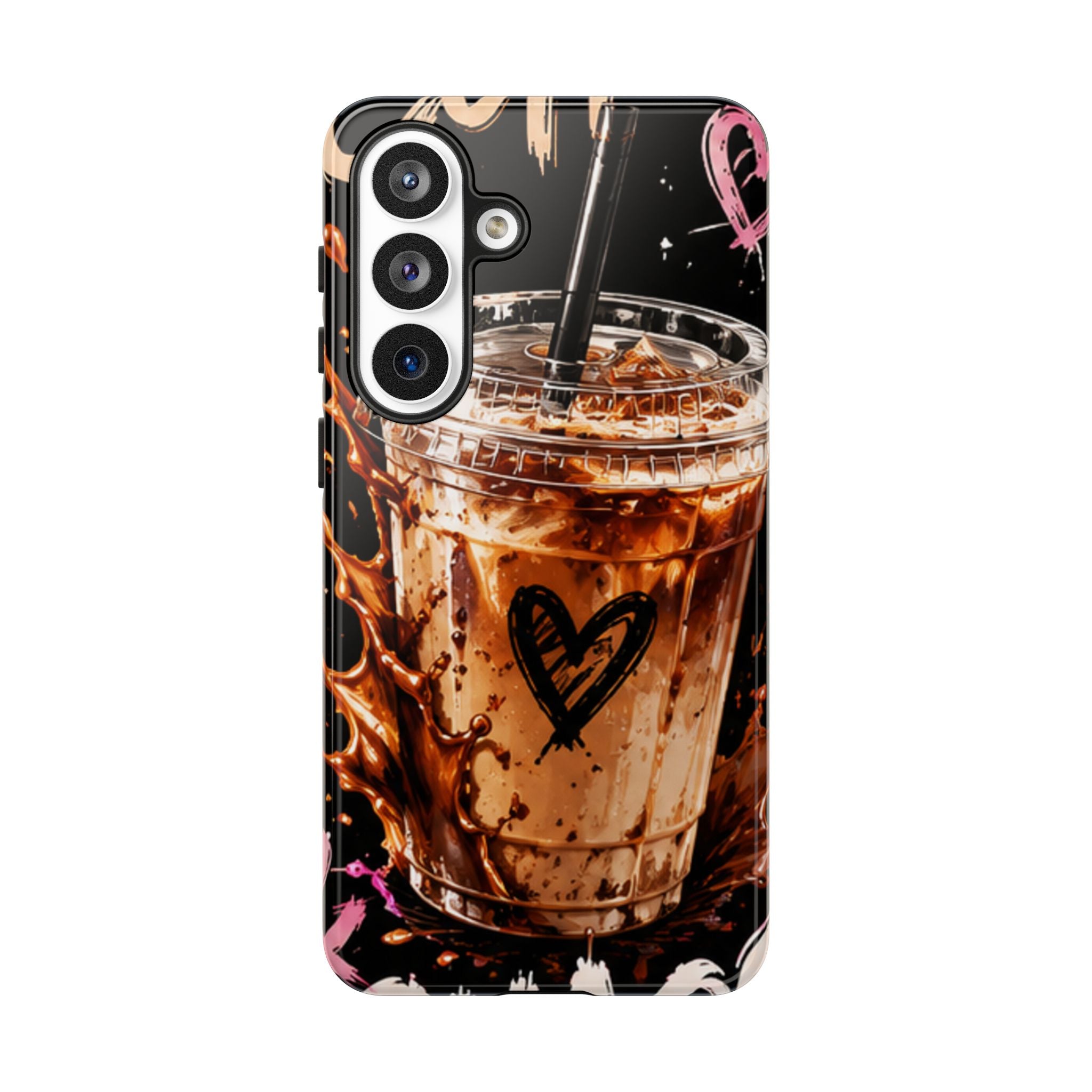 Iced Coffee Phone Case – 'Iced Coffee latte: Stylish Protective Case