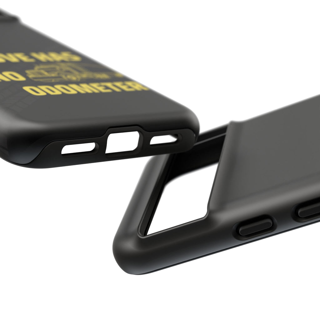 Love Has No Odometer Phone Case — Trucker Romance Protective Cover