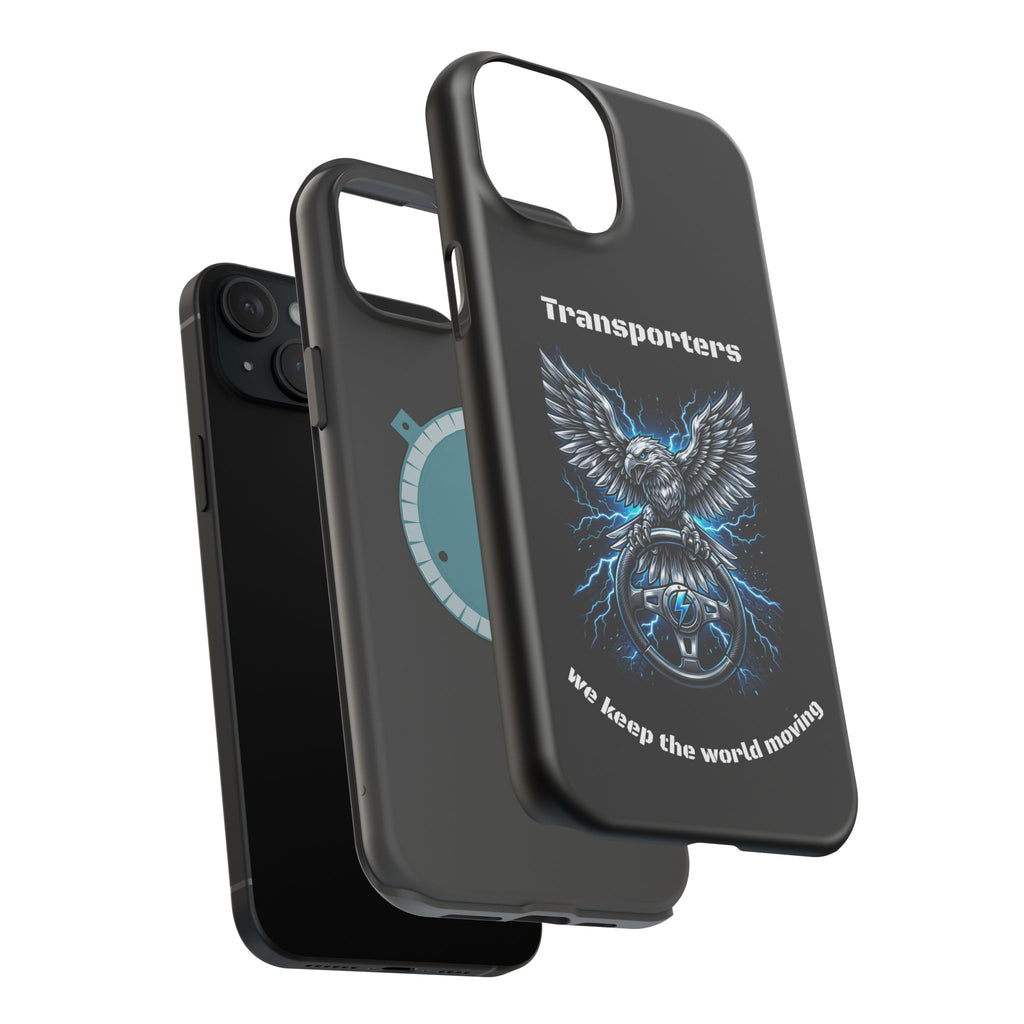 Electric Raven Magnetic Phone Case — Impact‑Resistant Protective Cover