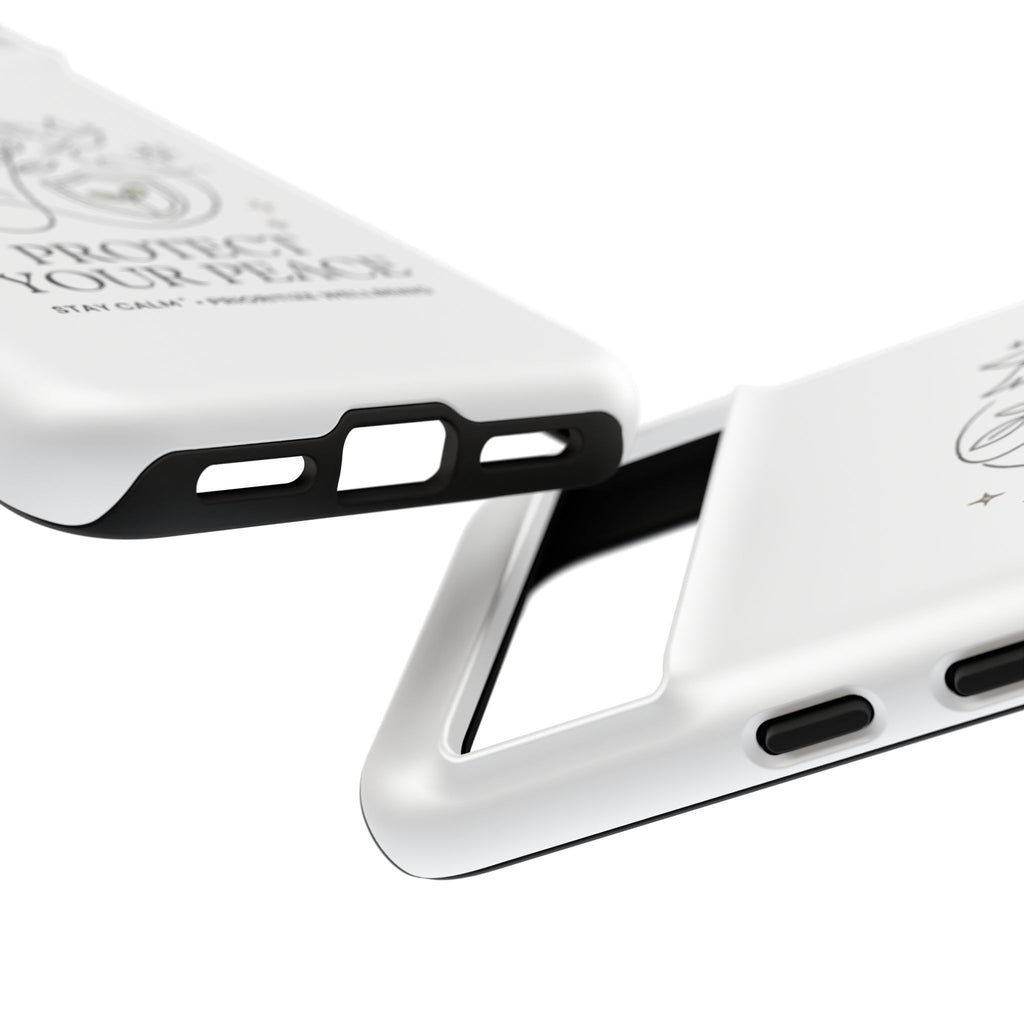 Protect Your Peace Phone Case – Minimalist Wellness iPhone Cover