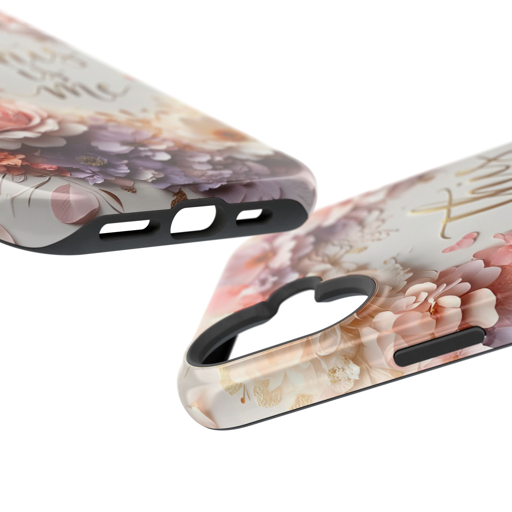 Floral "This Is Me" Phone Case — Impact-Resistant Floral Protective Cover