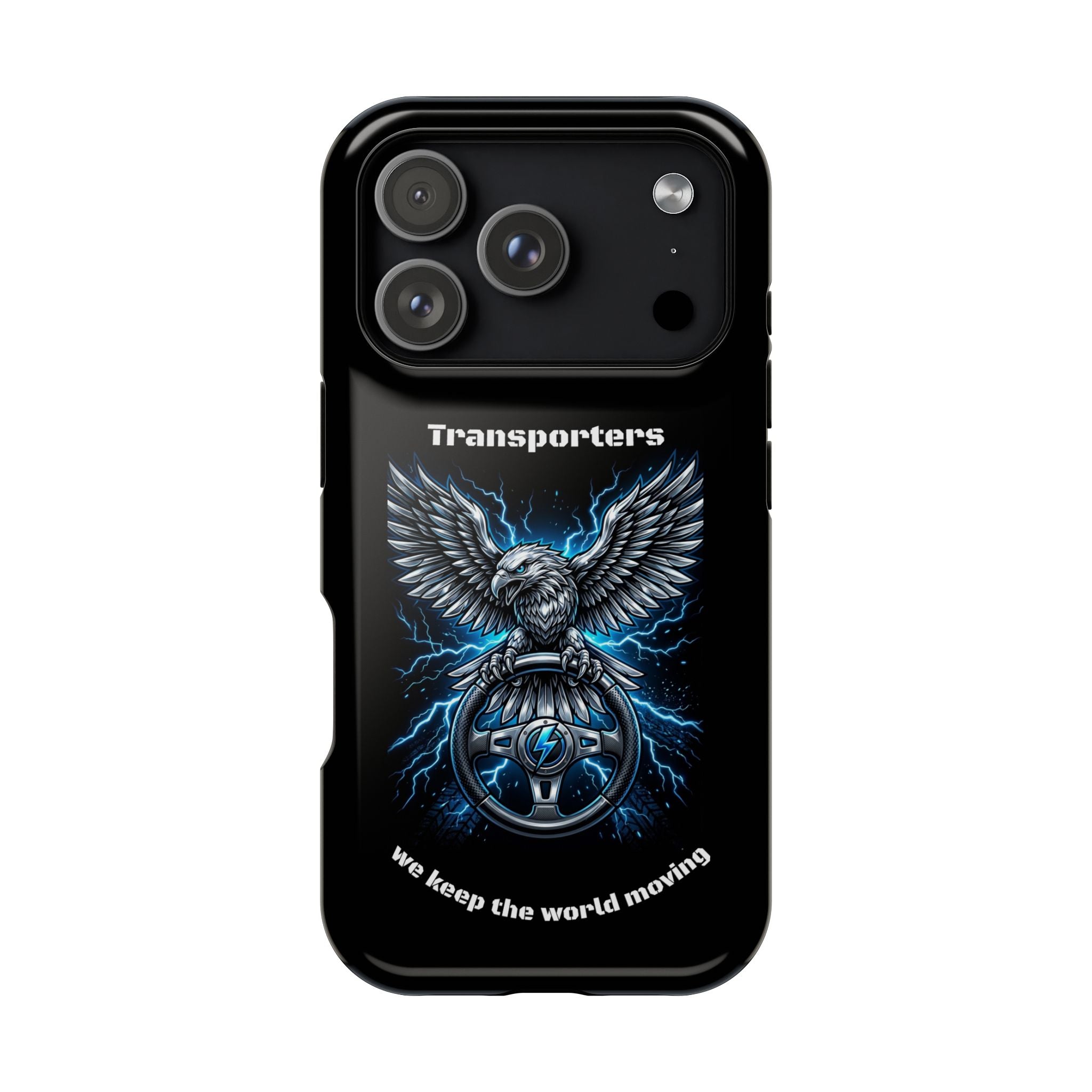 Electric Raven Magnetic Phone Case — Impact‑Resistant Protective Cover