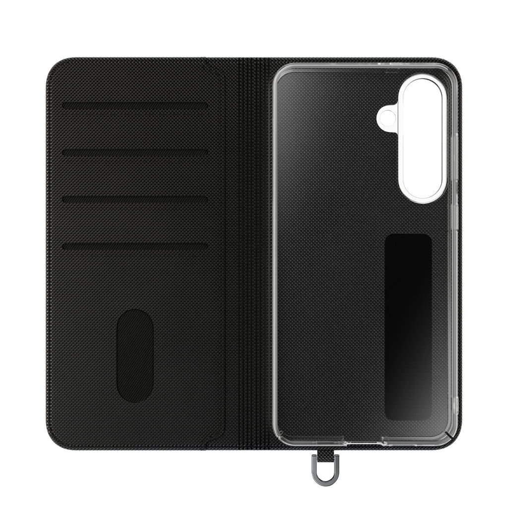 Coffee Quote Flip Phone Case — "Before we begin our conversation, let me grab my coffee."