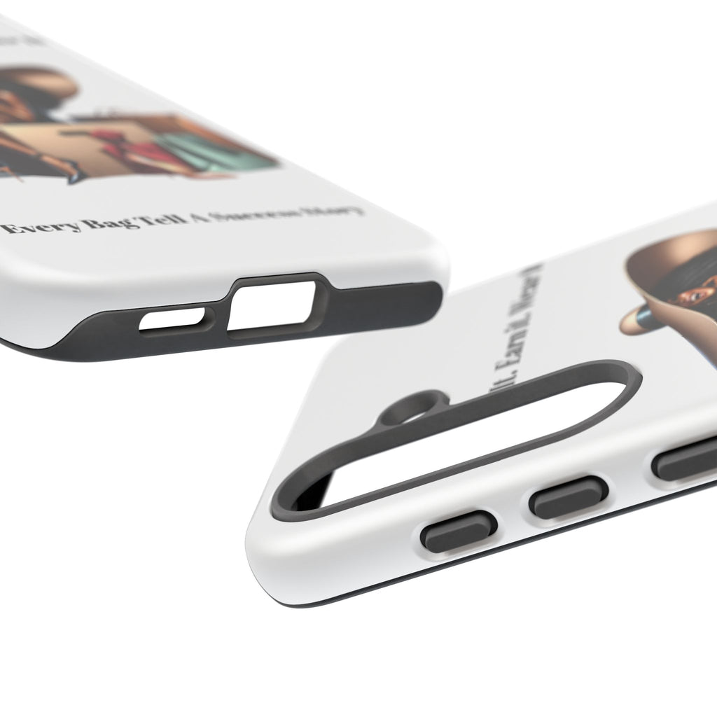 Phone Case - "Manifest It. Earn It. Wear It." Chic Shopper Design