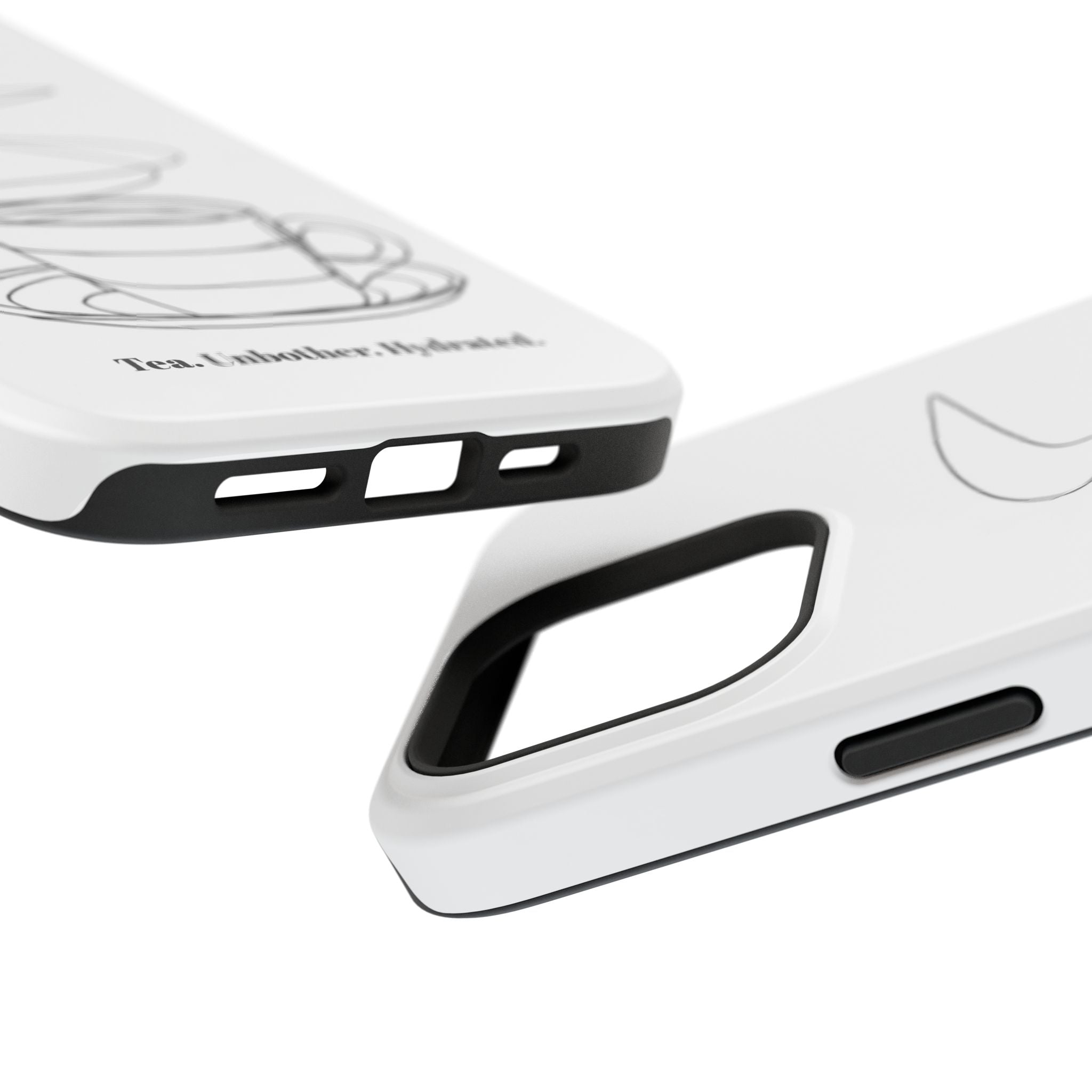 Tea Unbothered Hydrated Phone Case — Impact-Resistant