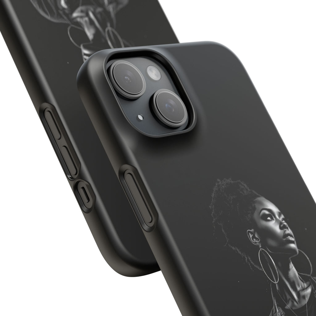 Phone Case — "Long Haul Loyalty" Black Portrait Snap Case