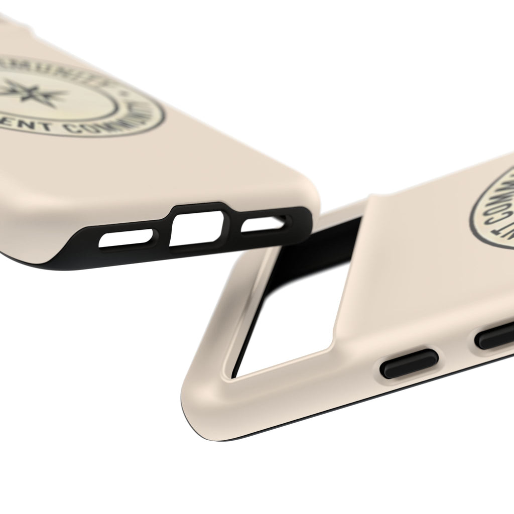 Parent Community Tough Phone Case — Durable Compass Logo Protective Cover