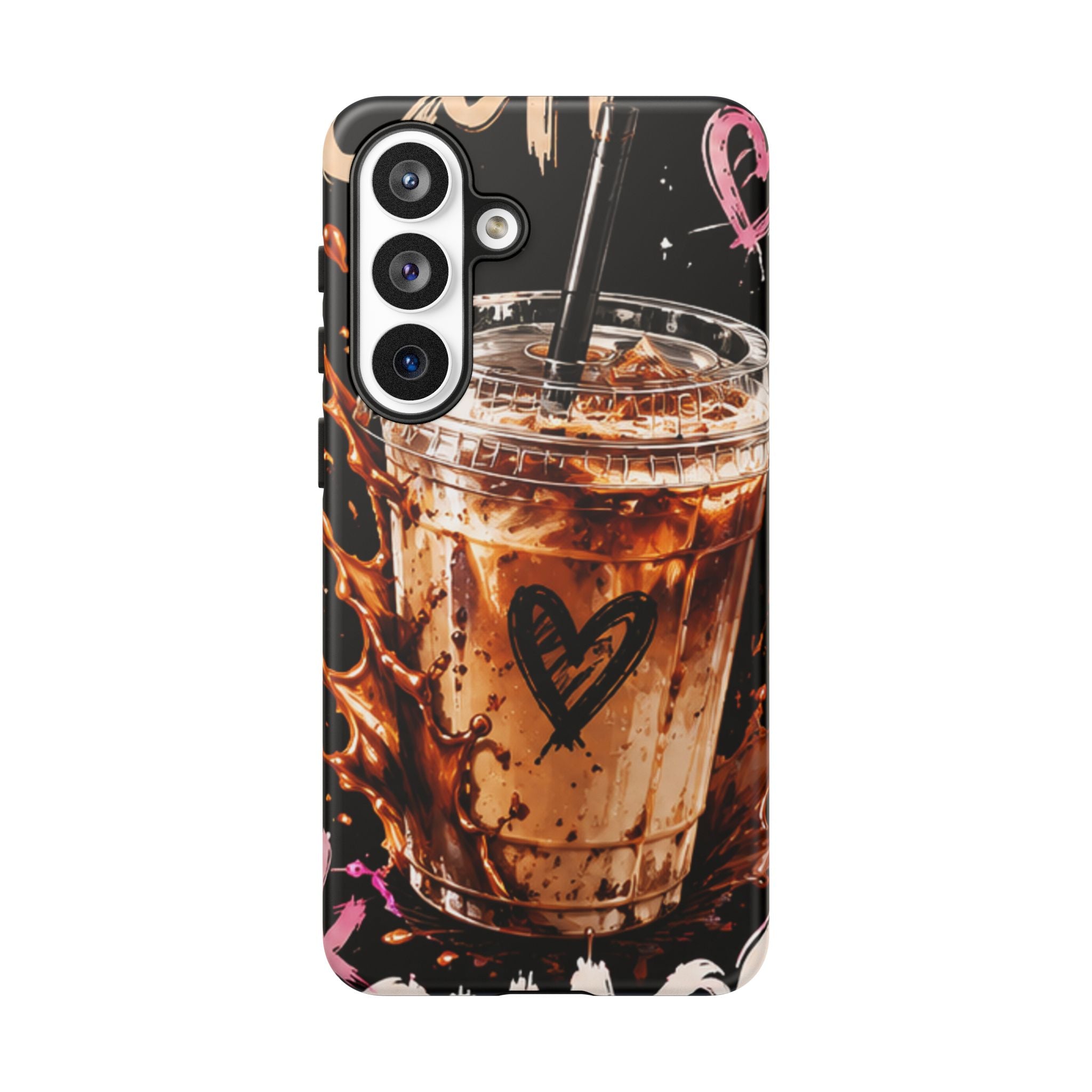 Iced Coffee Phone Case – 'Iced Coffee latte: Stylish Protective Case