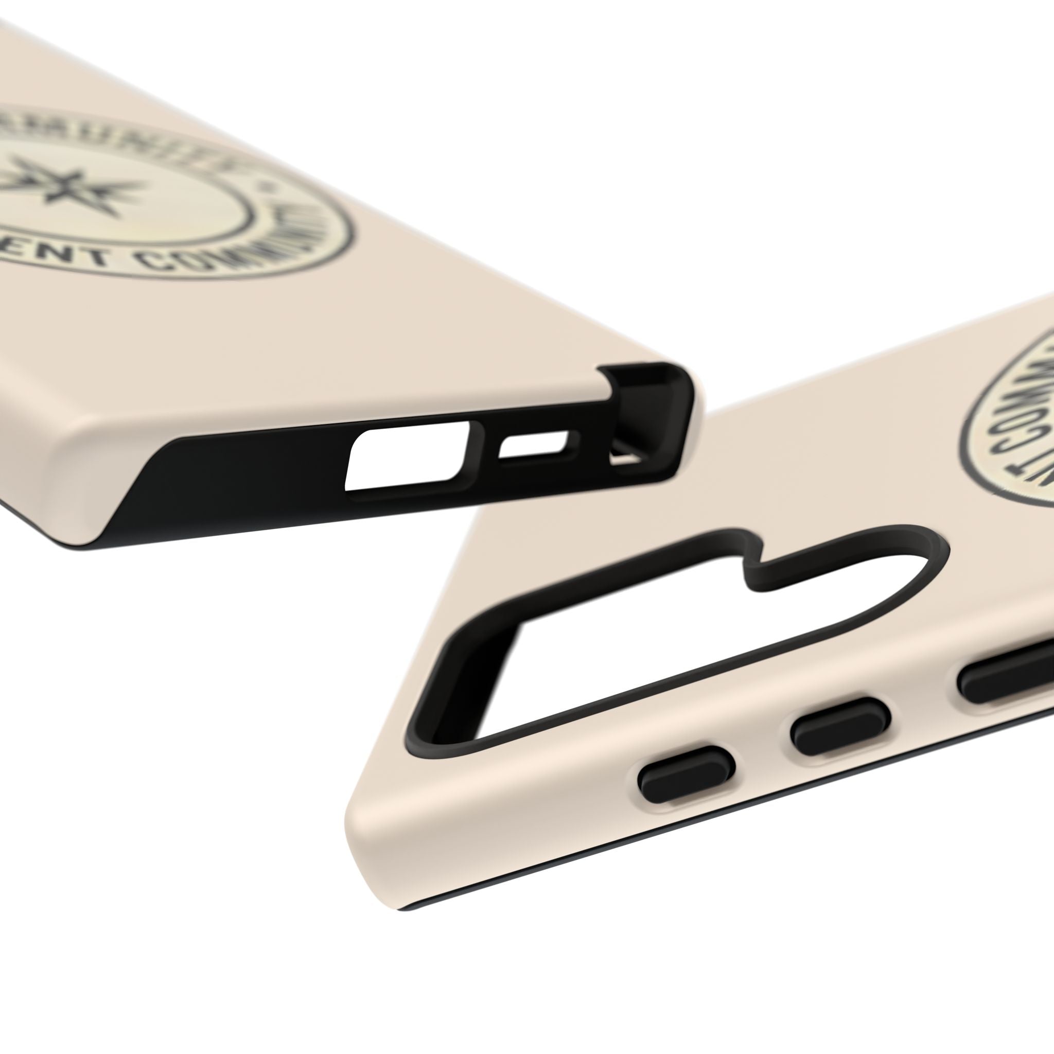 Parent Community Tough Phone Case — Durable Compass Logo Protective Cover