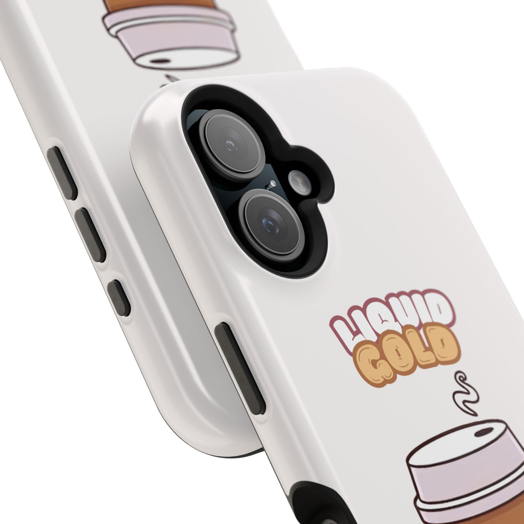 Coffee Cup Phone Case – “Liquid Gold” Cute Kawaii Espresso Impact-Resistant Case