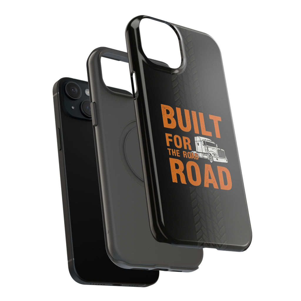 Phone Case — "Built for the Road" Truck Tire-Track Impact-Resistant Case