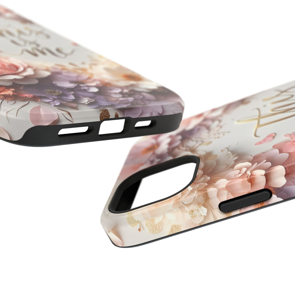 Floral "This Is Me" Phone Case — Impact-Resistant Floral Protective Cover