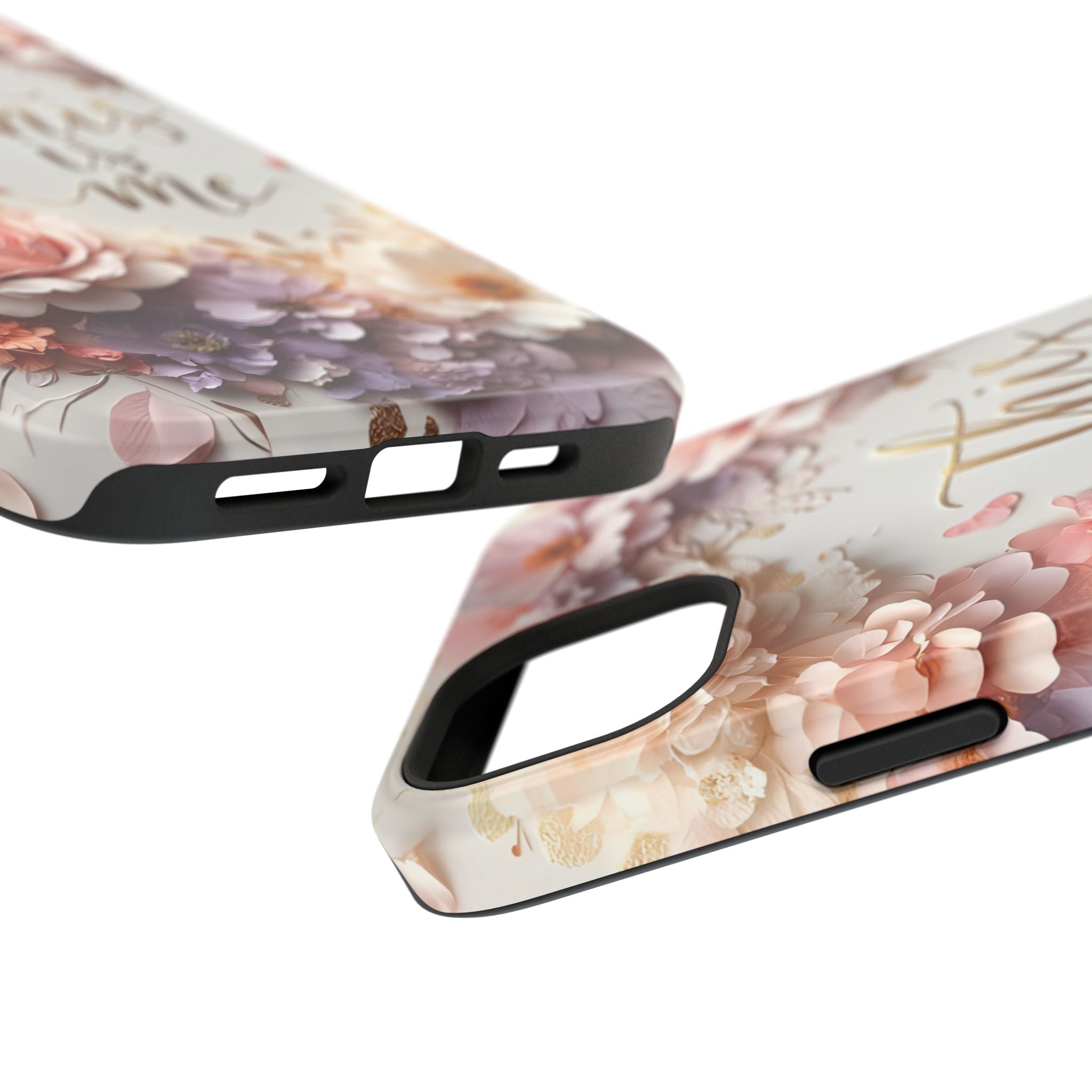 Floral "This Is Me" Phone Case — Impact-Resistant Floral Protective Cover