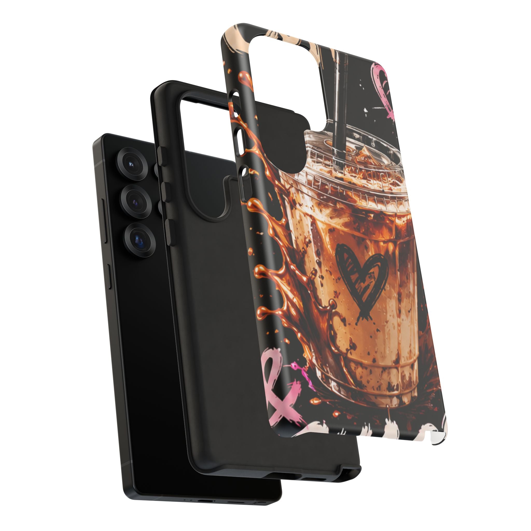 Iced Coffee Phone Case – 'Iced Coffee latte: Stylish Protective Case