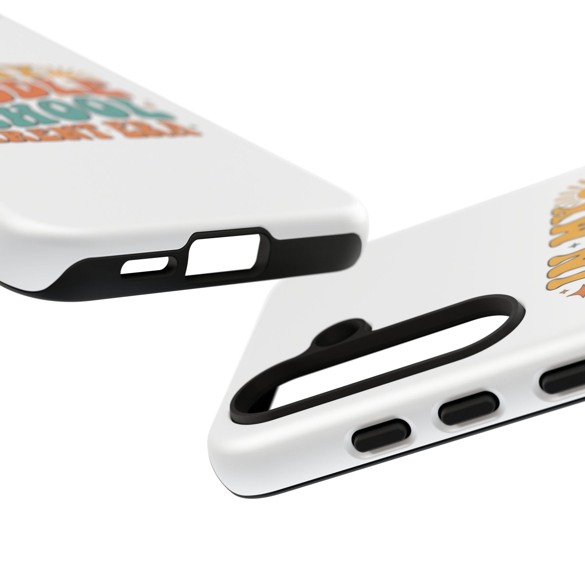 Middle School Parent Phone Case — "In My Middle School Parent Era" Retro Design