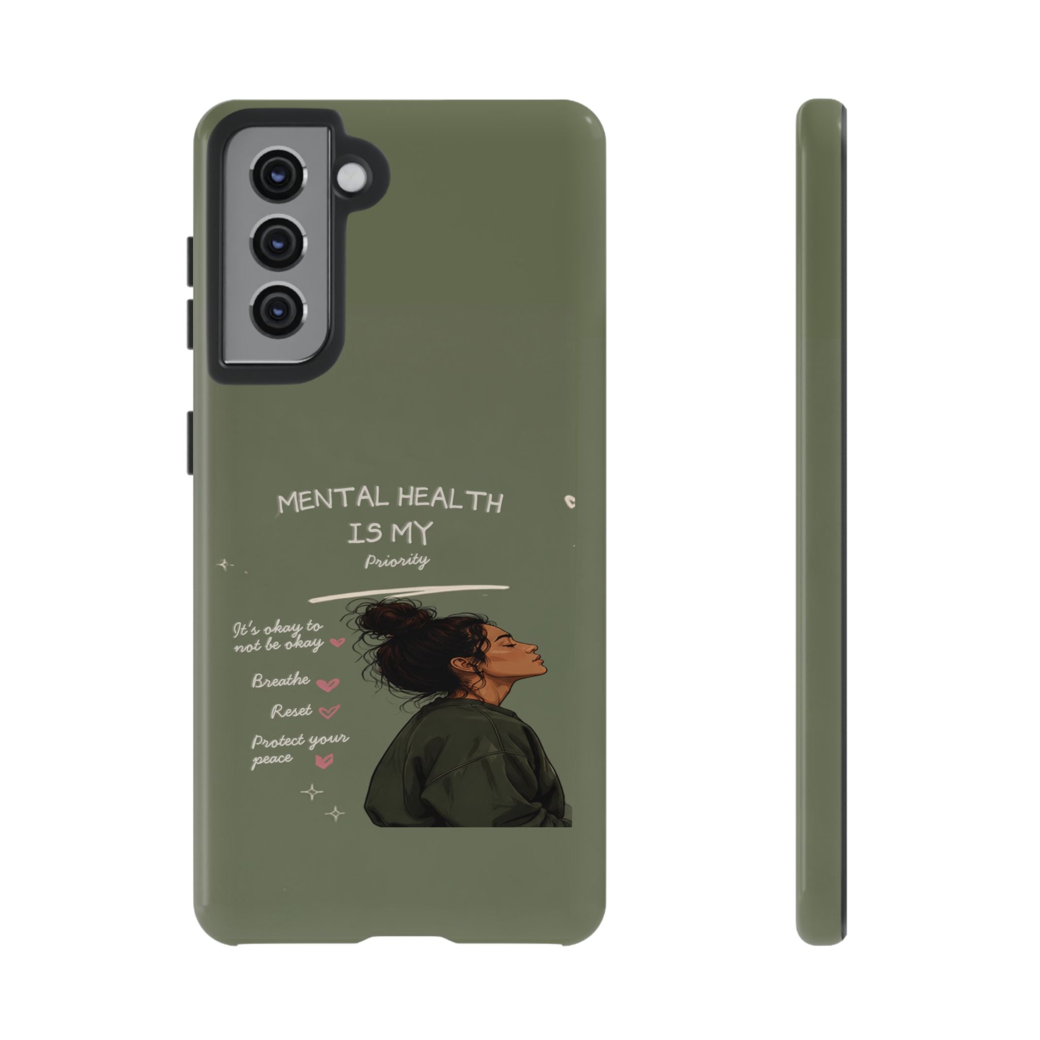 Mental Health Is My Priority Phone Case — Inspirational Protective iPhone Cover