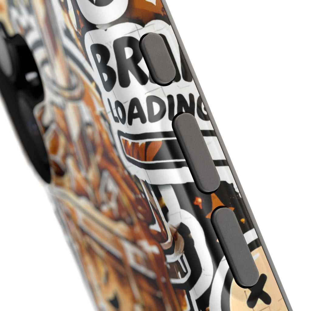 Iced Coffee Phone Case — “Sippin' & Survivin'” Magnetic Impact-Resistant Case