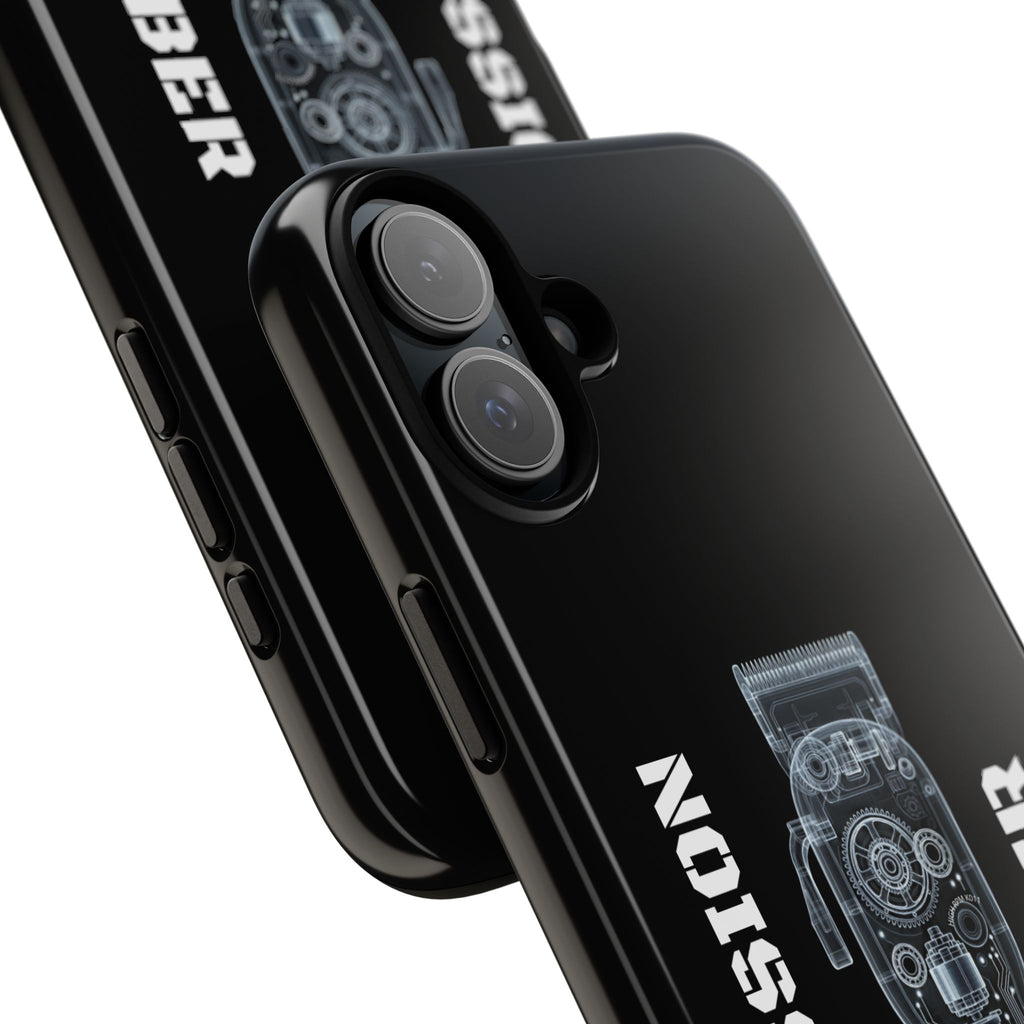 Barber Clip Cord X‑Ray Tough Phone Case – Professional Barber Gift