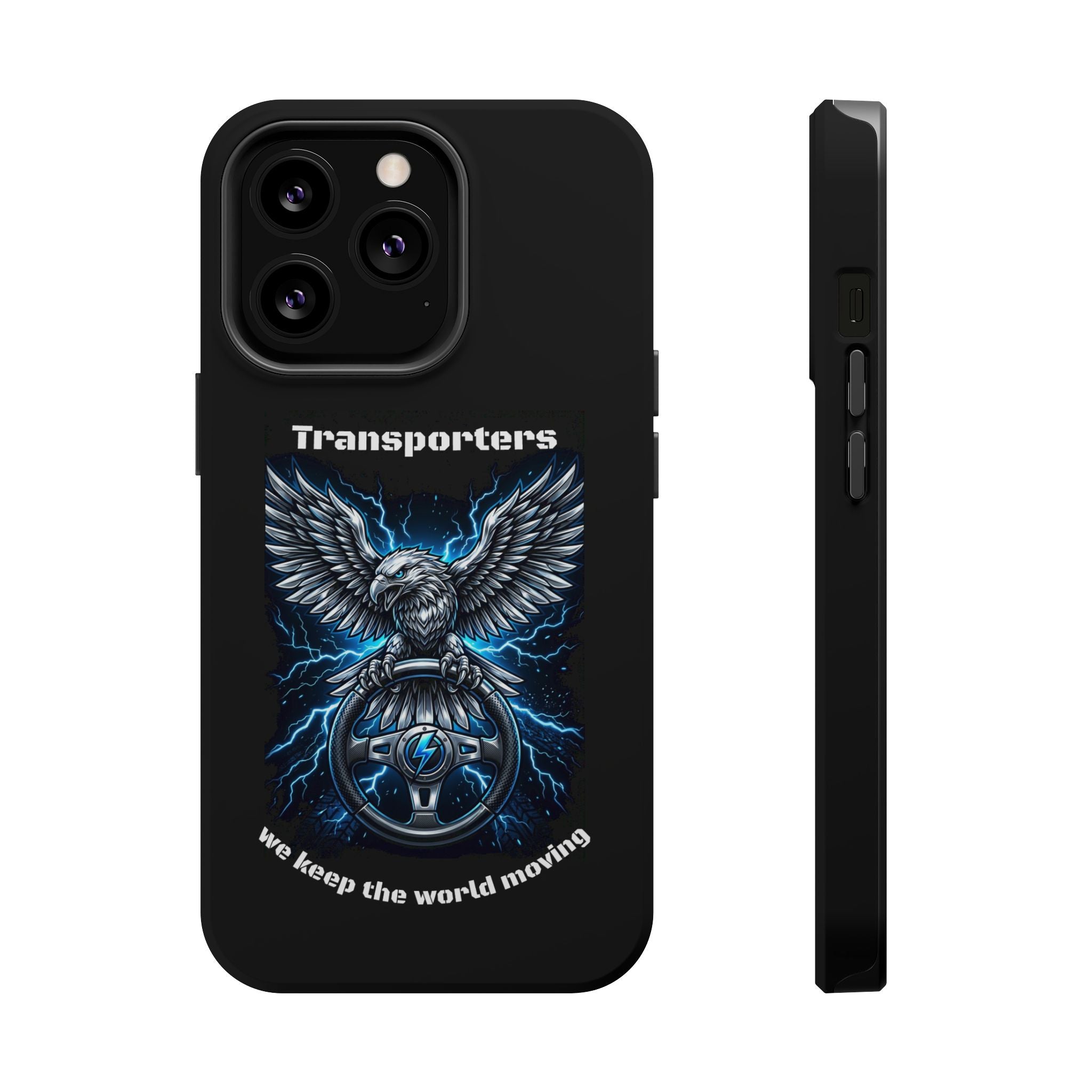 Electric Raven Magnetic Phone Case — Impact‑Resistant Protective Cover