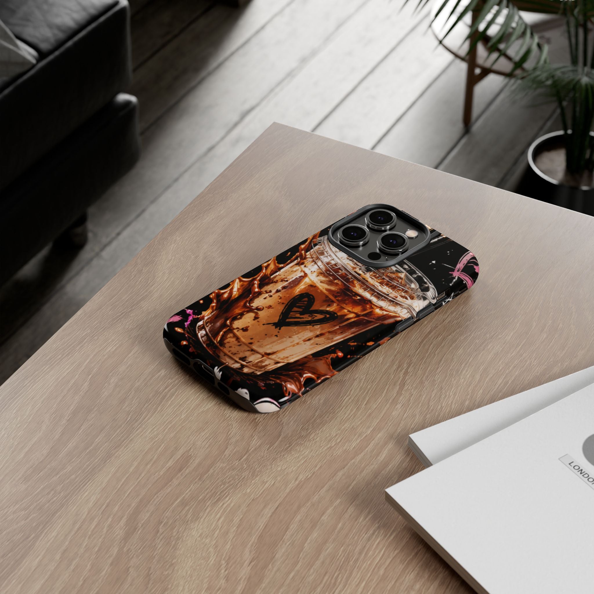 Iced Coffee Phone Case – 'Iced Coffee latte: Stylish Protective Case