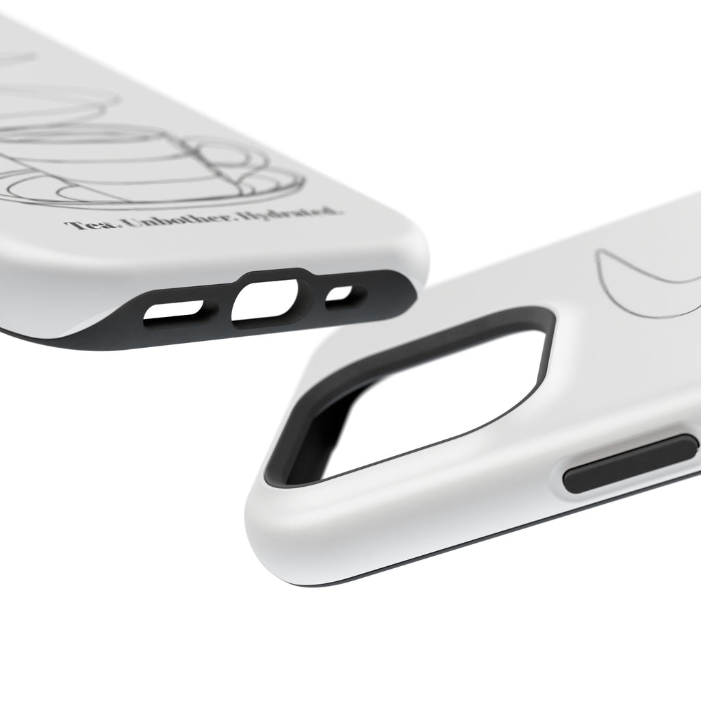 Tea Unbothered Hydrated Phone Case — Impact-Resistant