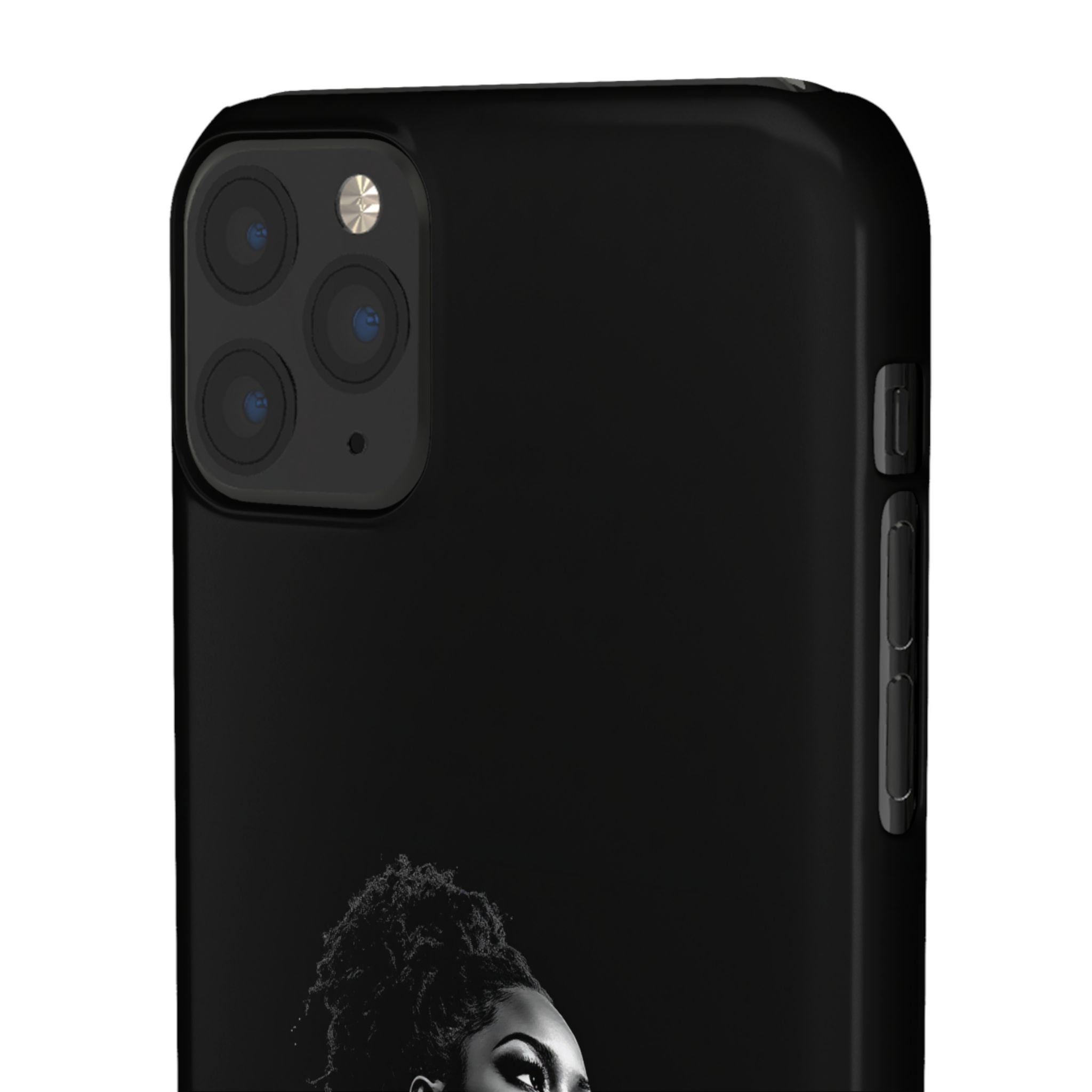 Phone Case — "Long Haul Loyalty" Black Portrait Snap Case