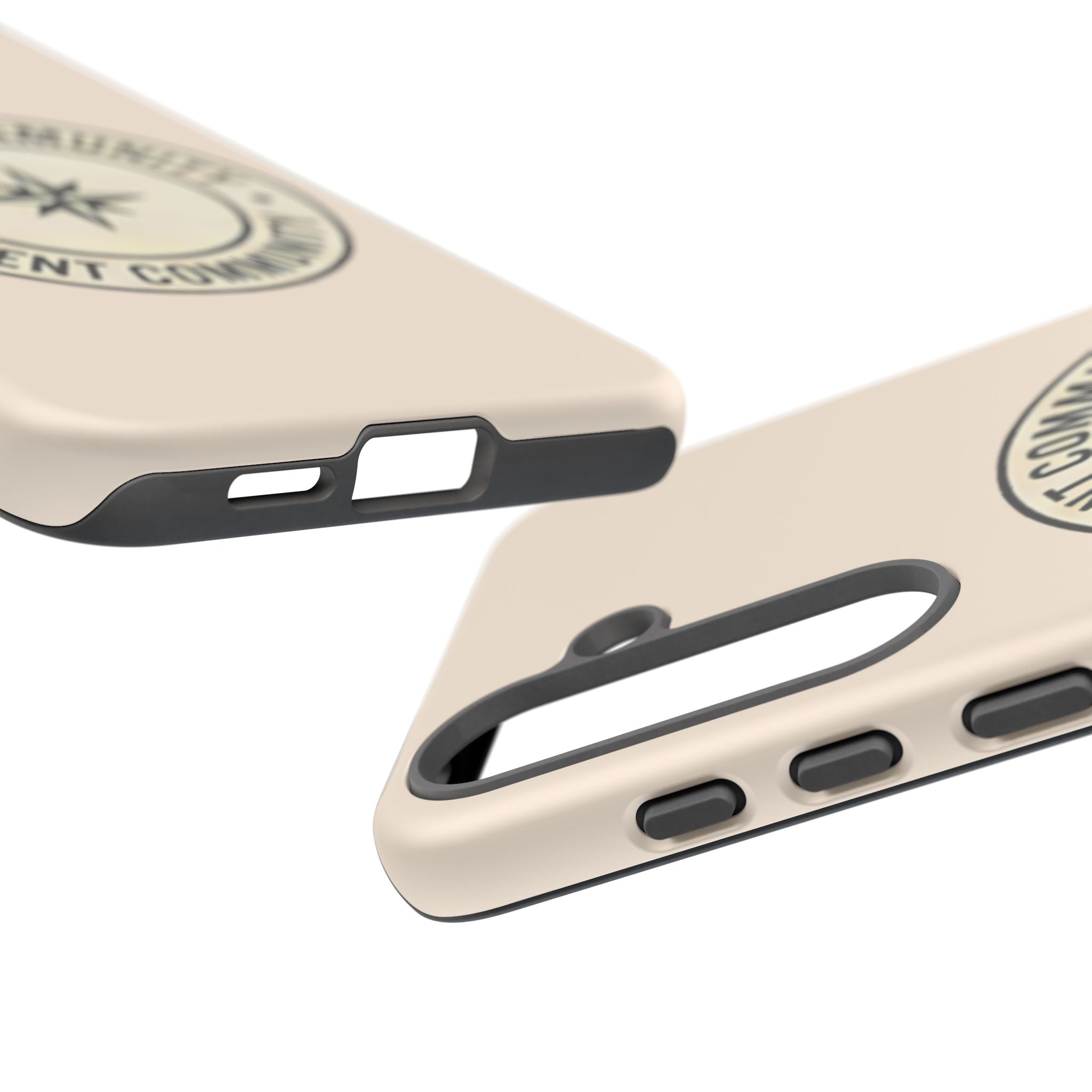 Parent Community Tough Phone Case — Durable Compass Logo Protective Cover