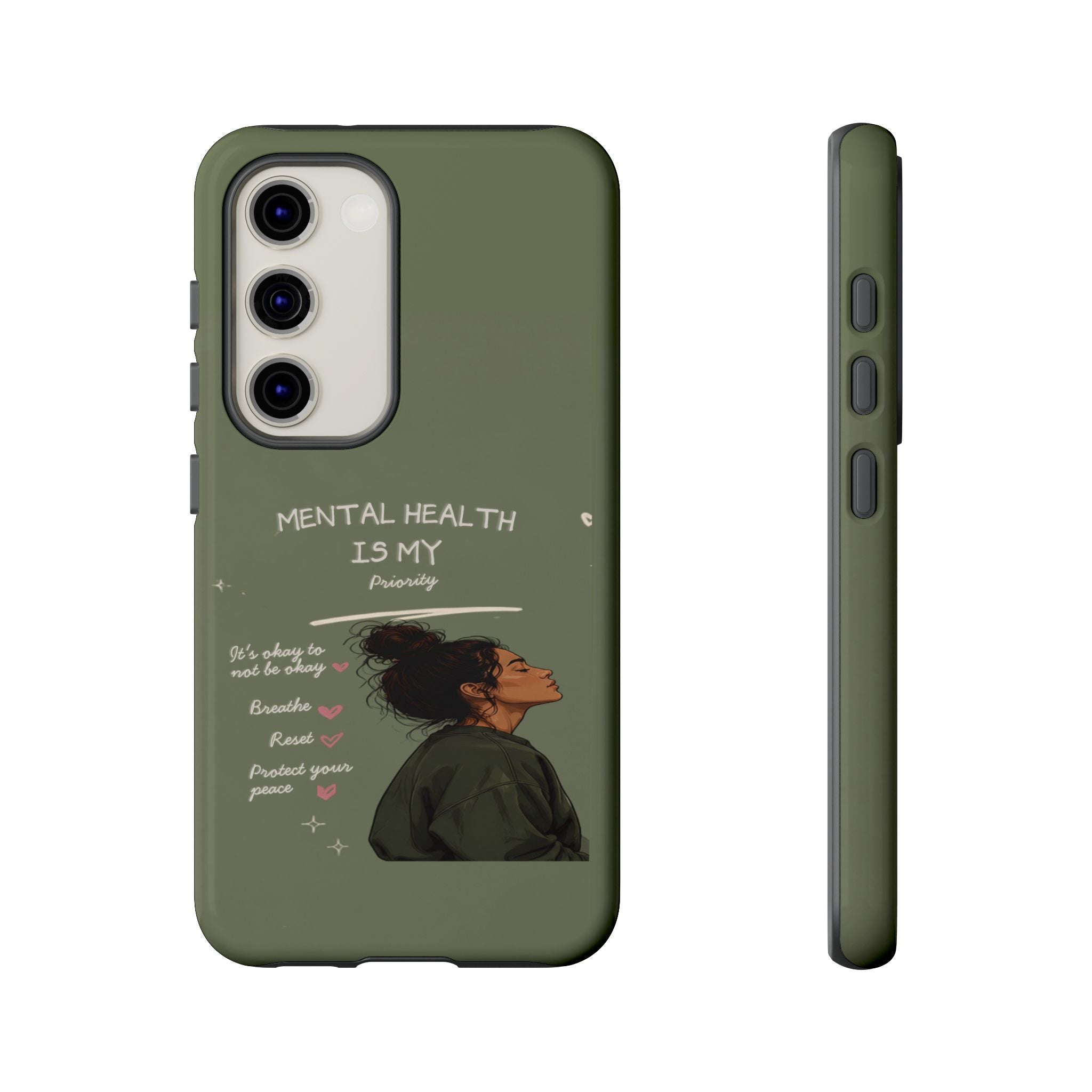 Mental Health Is My Priority Phone Case — Inspirational Protective iPhone Cover