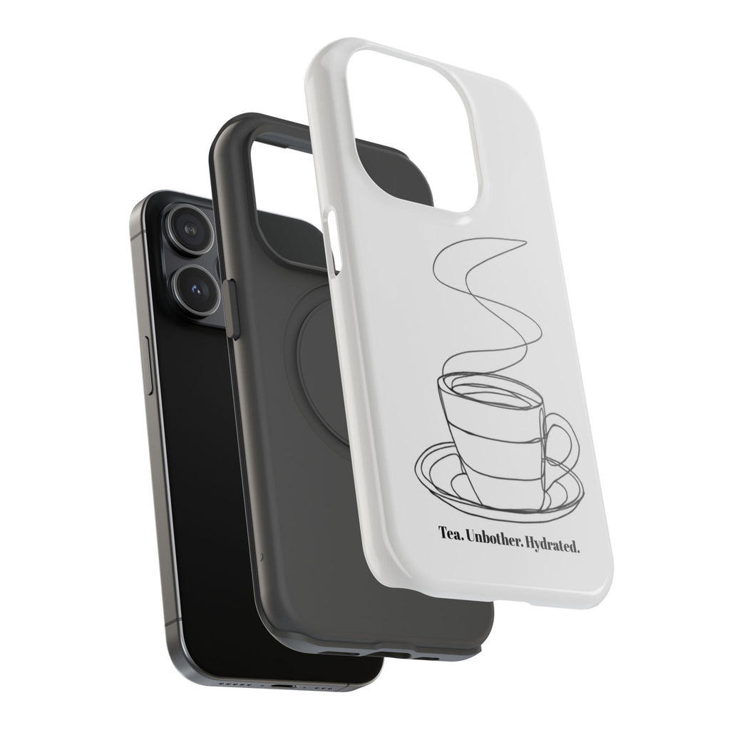 Tea Unbothered Hydrated Phone Case — Impact-Resistant