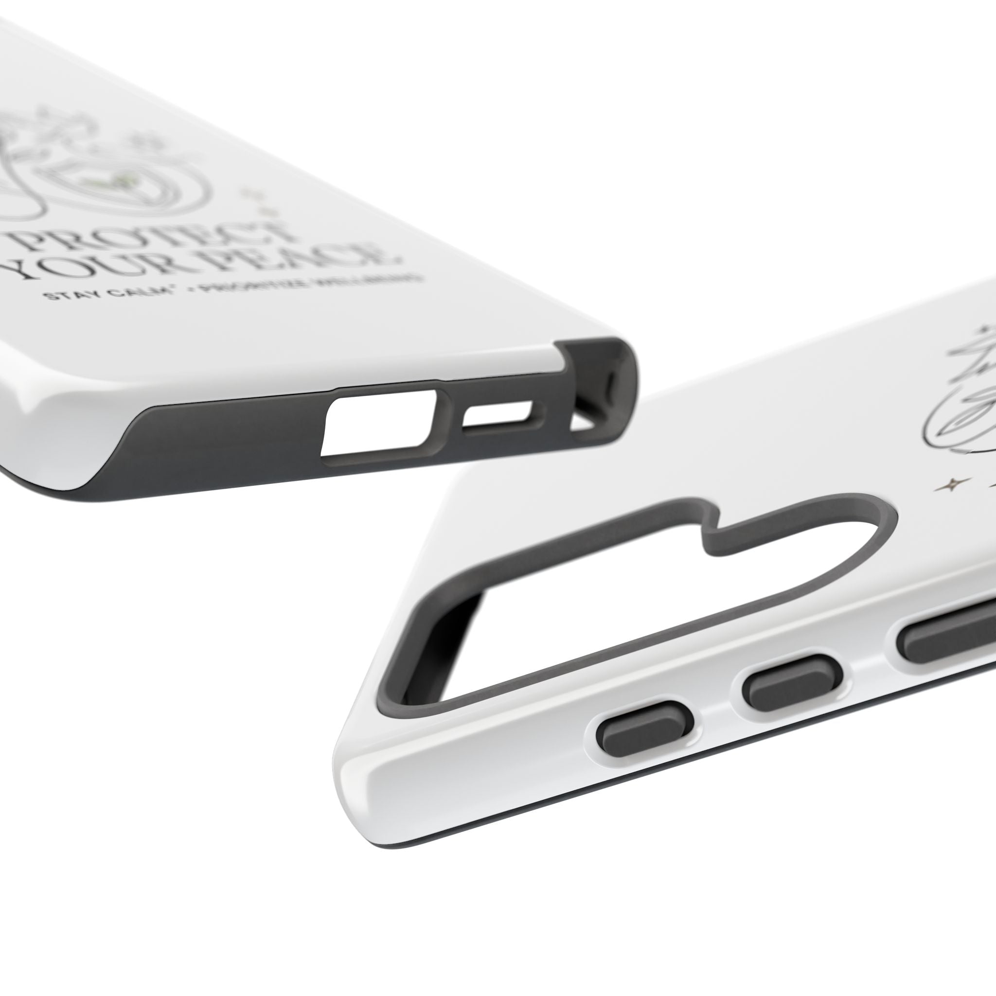 Protect Your Peace Phone Case – Minimalist Wellness iPhone Cover