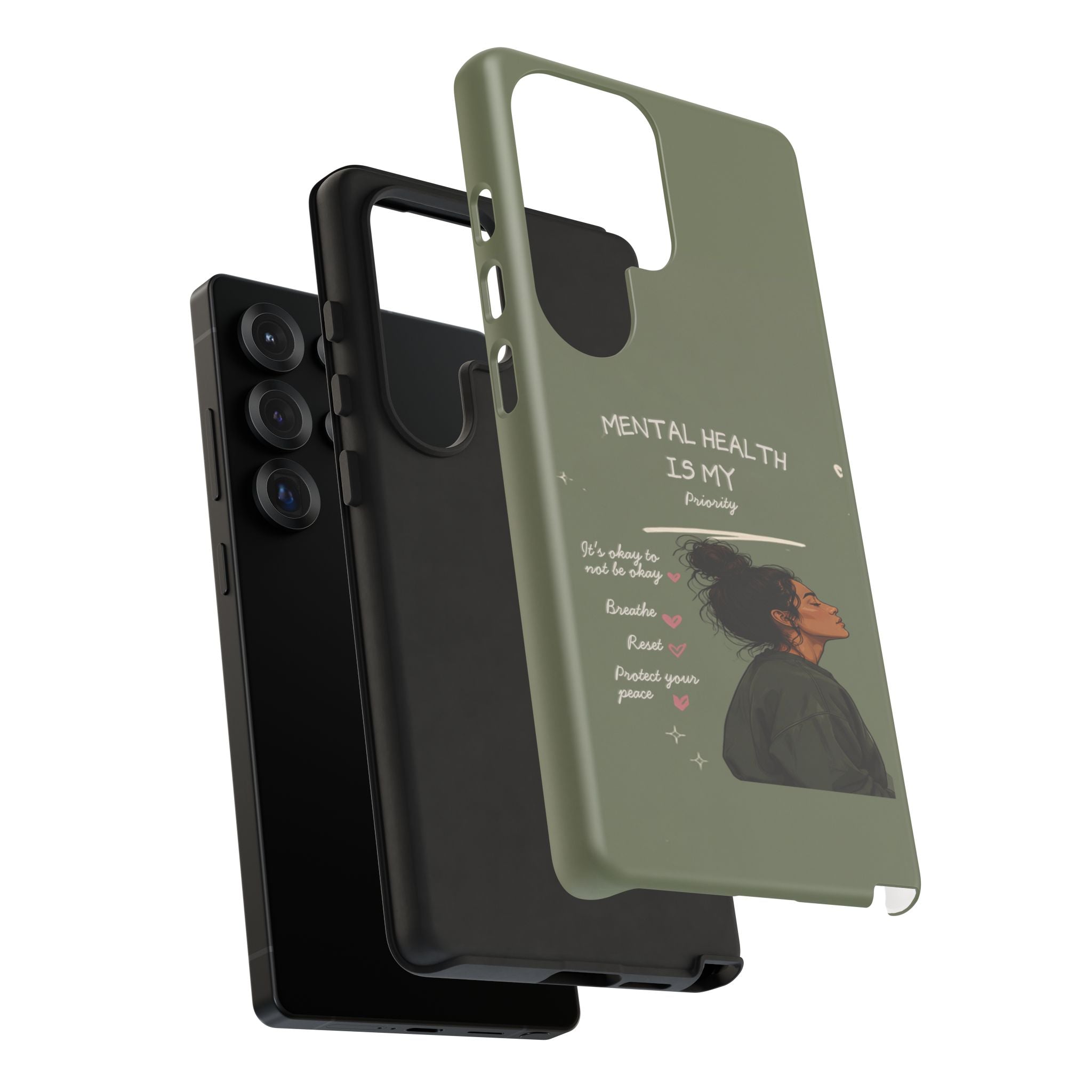 Mental Health Is My Priority Phone Case — Inspirational Protective iPhone Cover