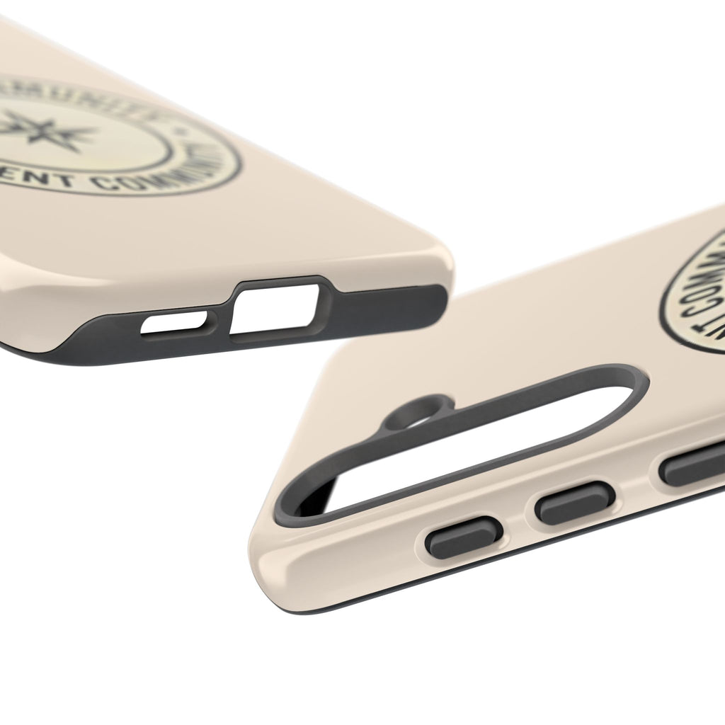 Parent Community Tough Phone Case — Durable Compass Logo Protective Cover
