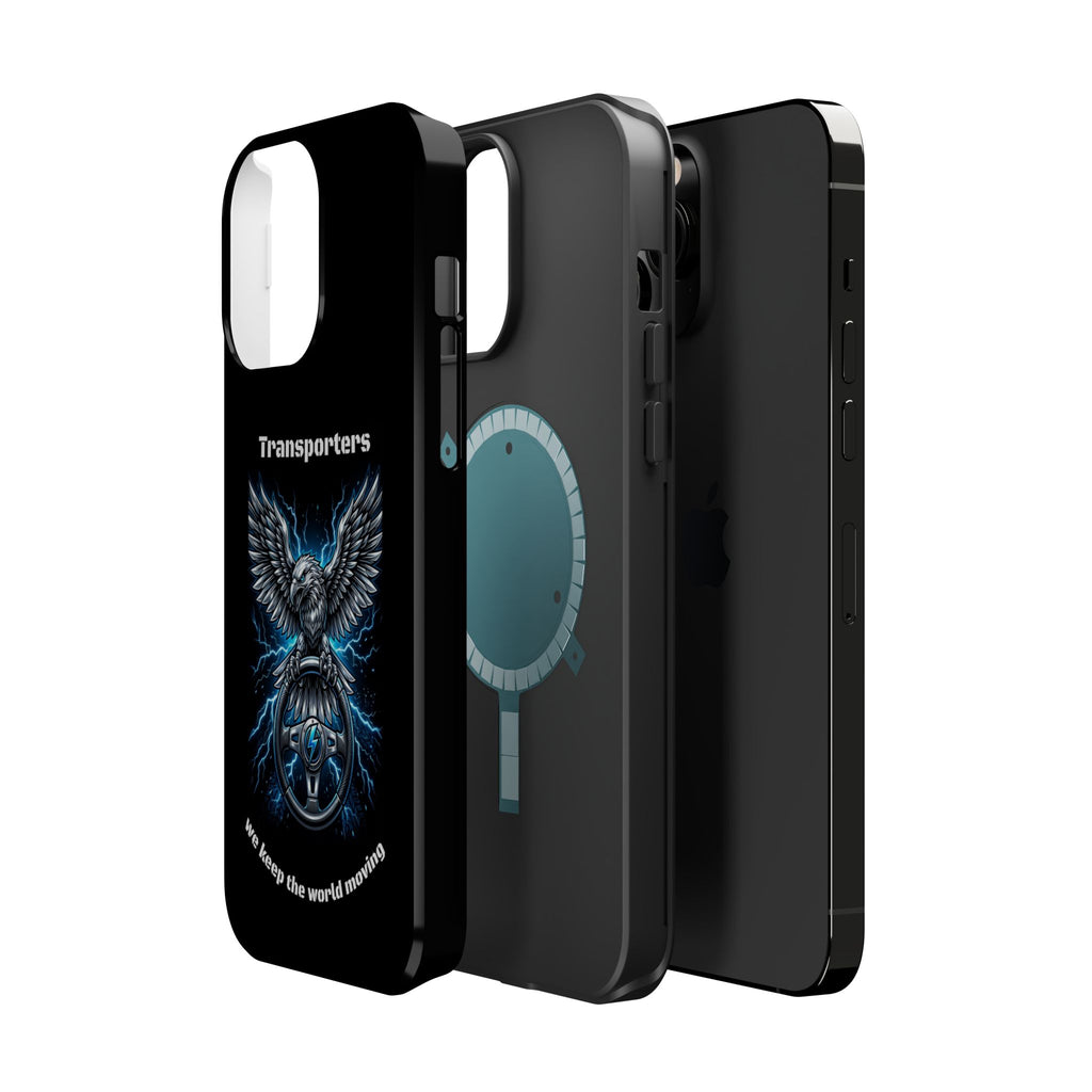 Electric Raven Magnetic Phone Case — Impact‑Resistant Protective Cover
