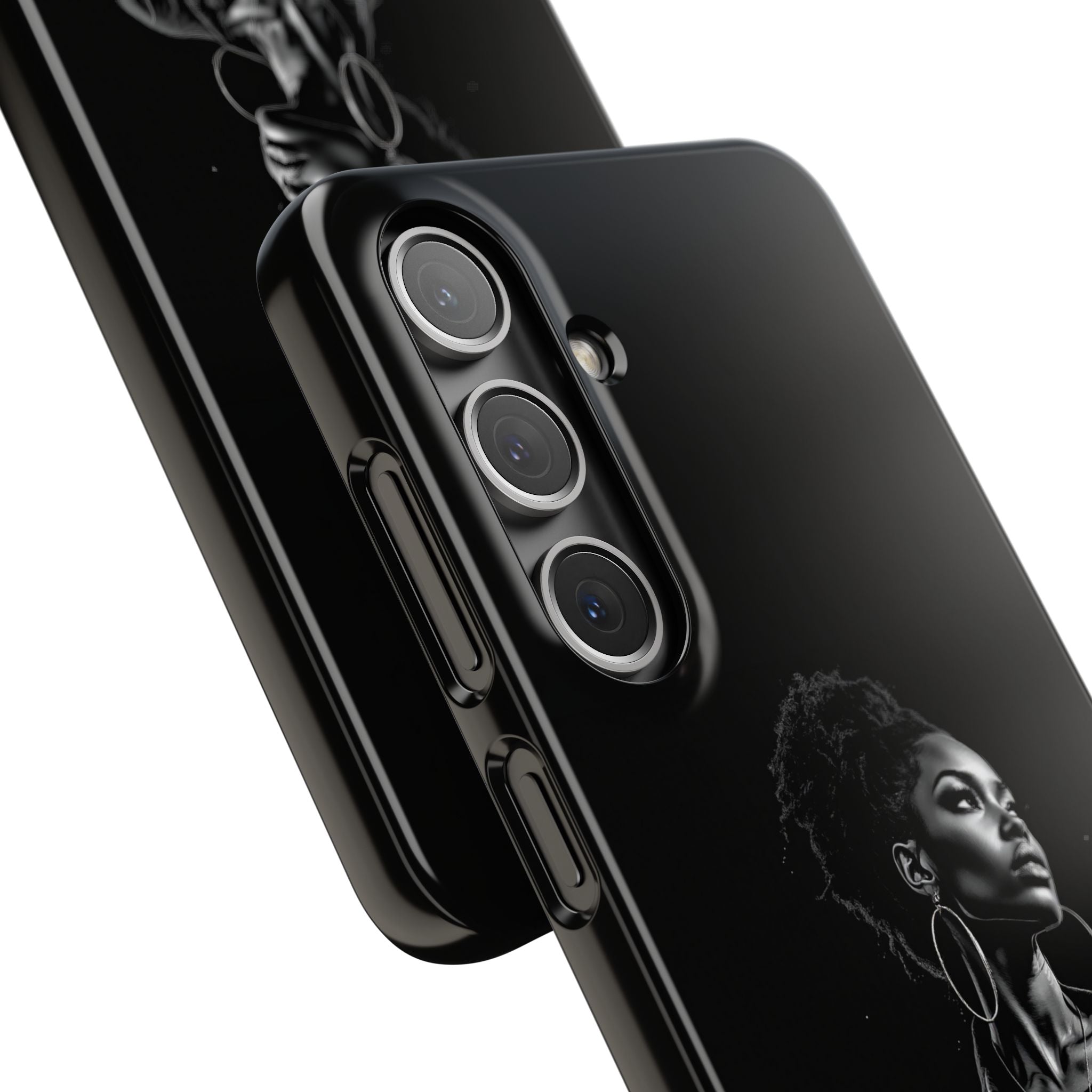 Phone Case — "Long Haul Loyalty" Black Portrait Snap Case