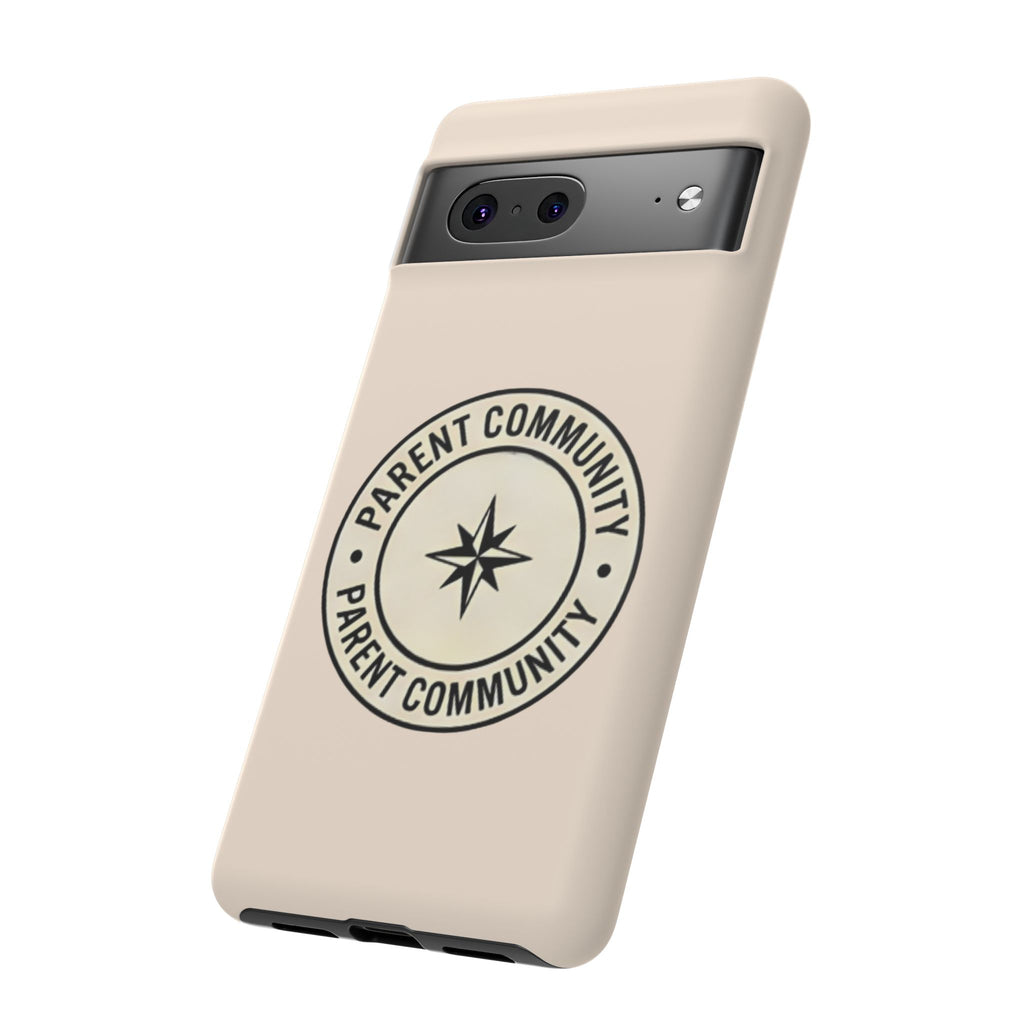 Parent Community Tough Phone Case — Durable Compass Logo Protective Cover