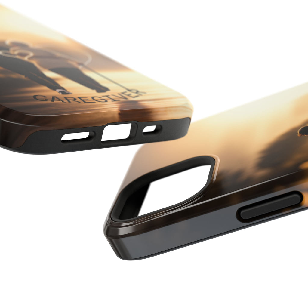 Caregiver Phone Case — Impact-Resistant Protective Case with Heart Design