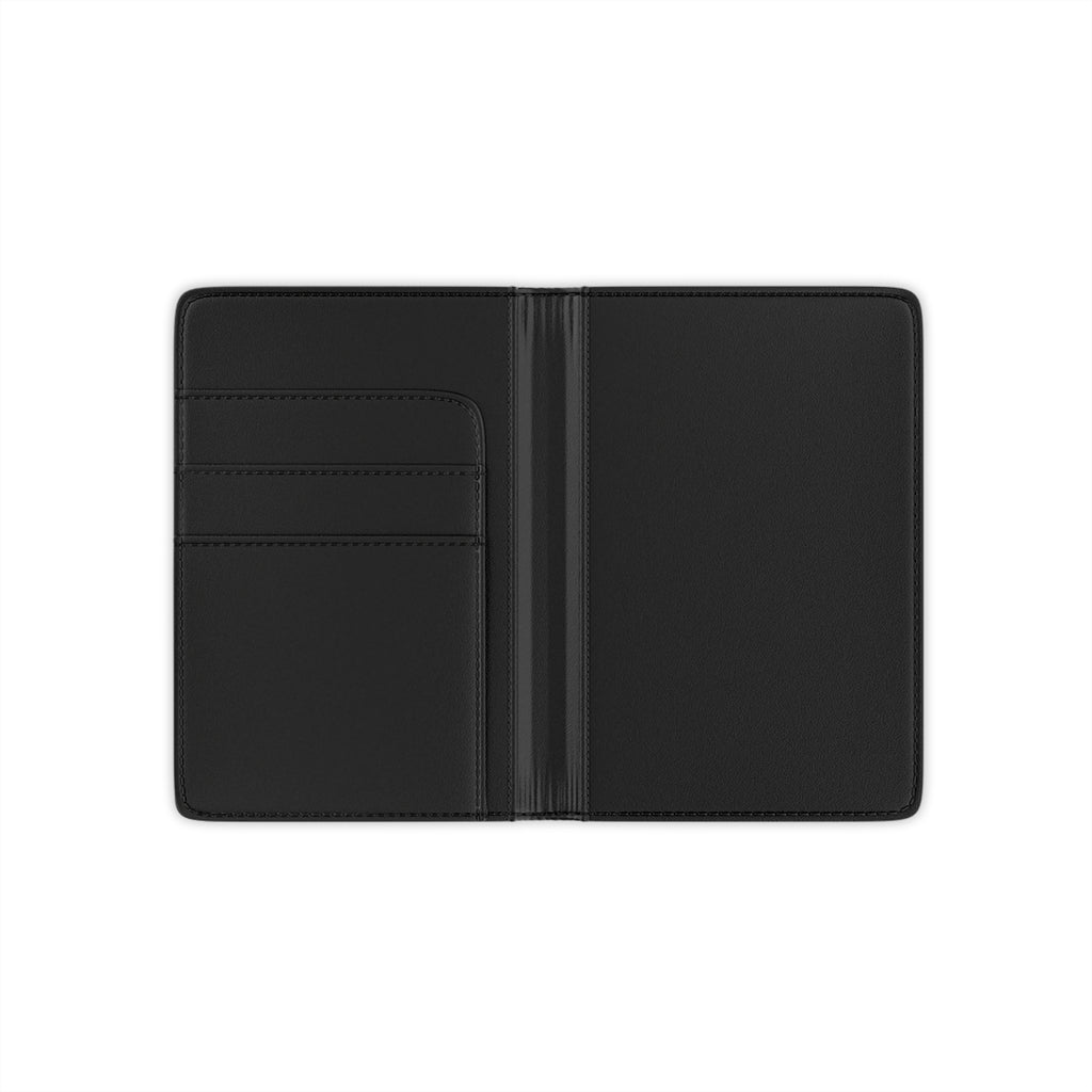 Gamer Knight Passport Cover — Neon Cyberhero with Controller