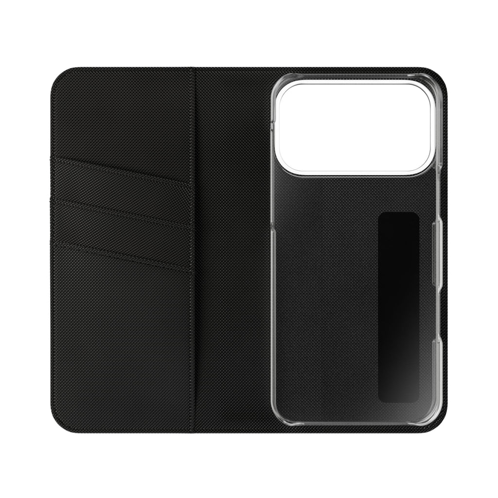 Teacher Life Flip Phone Case – Wallet Folio with Apple & Books Design