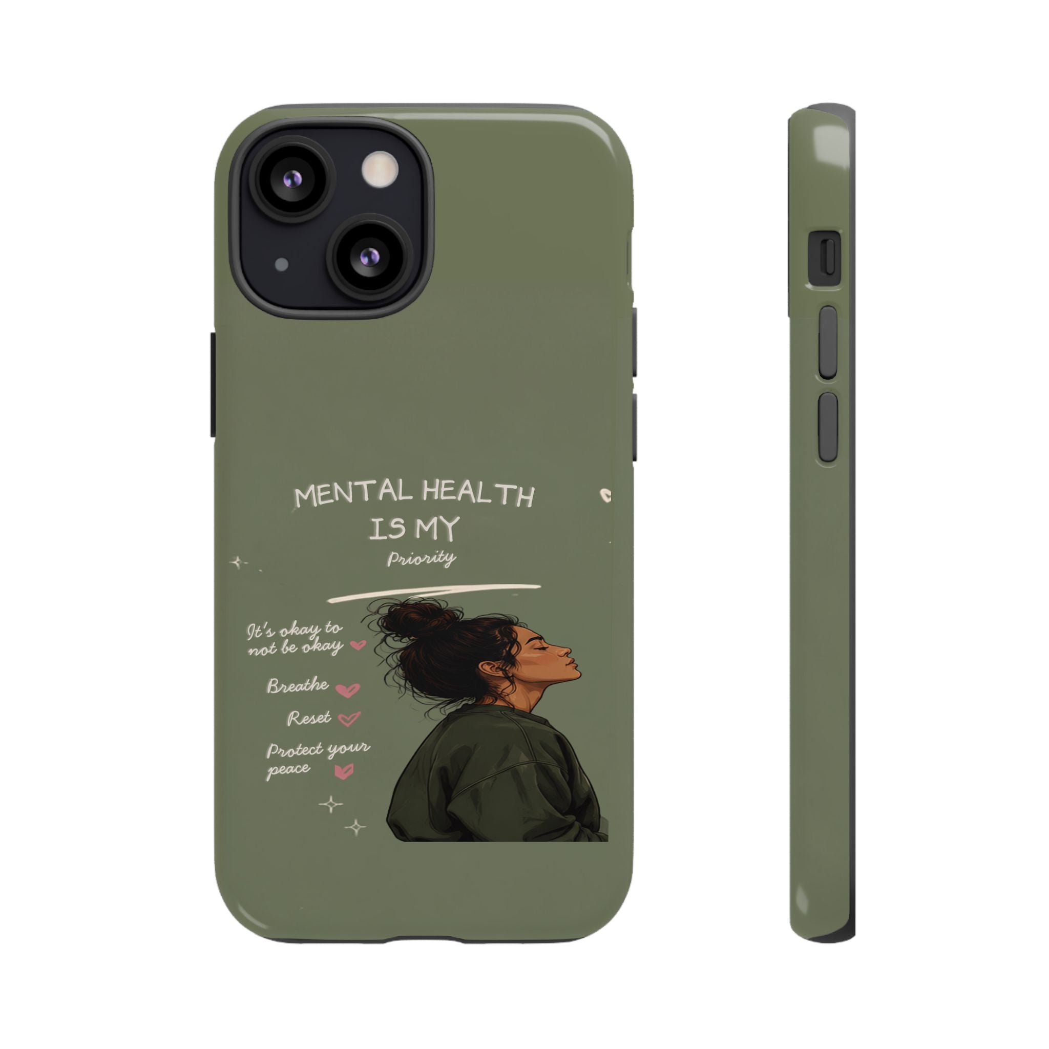 Mental Health Is My Priority Phone Case — Inspirational Protective iPhone Cover