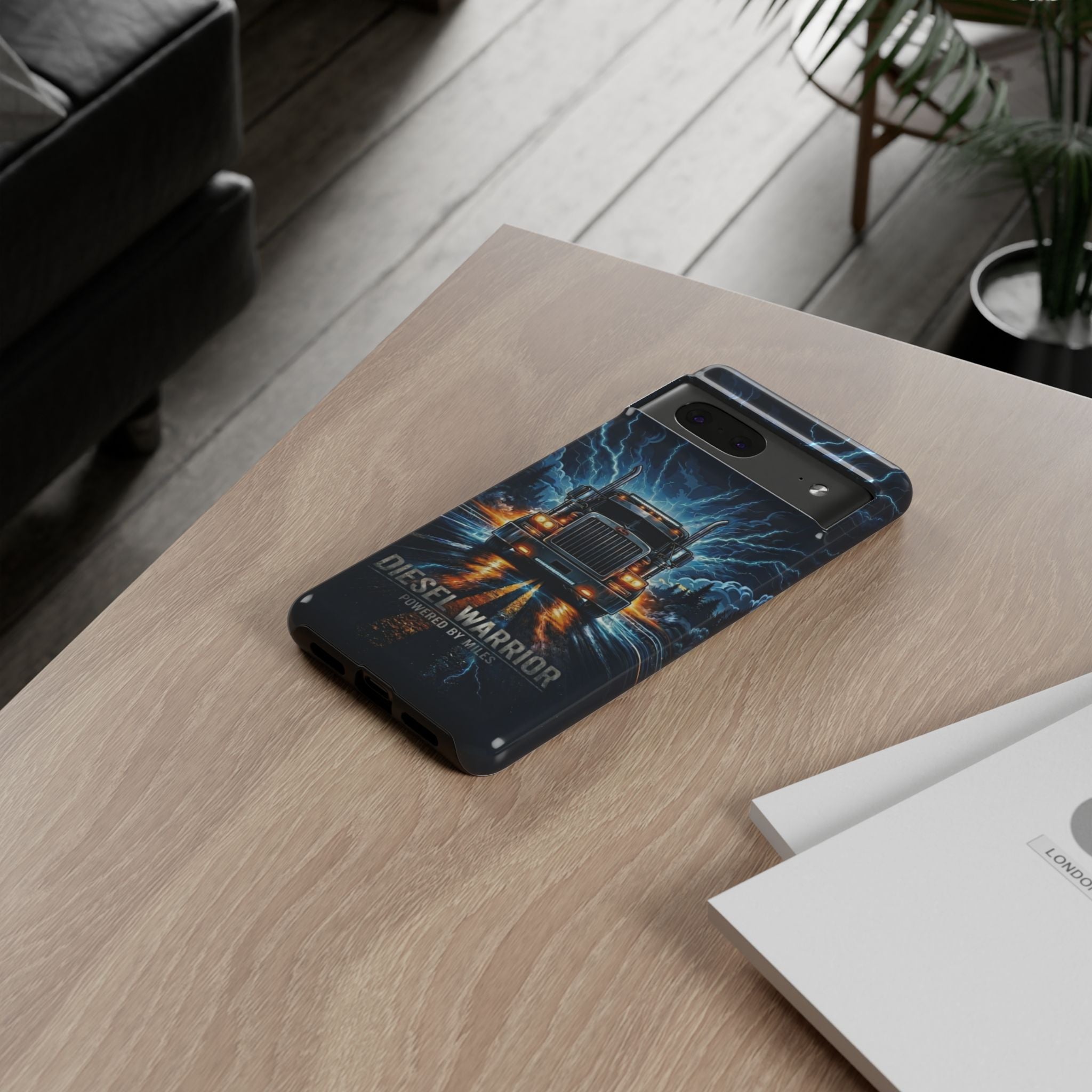 Diesel Warrior Truck Phone Case — Heavy-Duty Trucker iPhone Cover