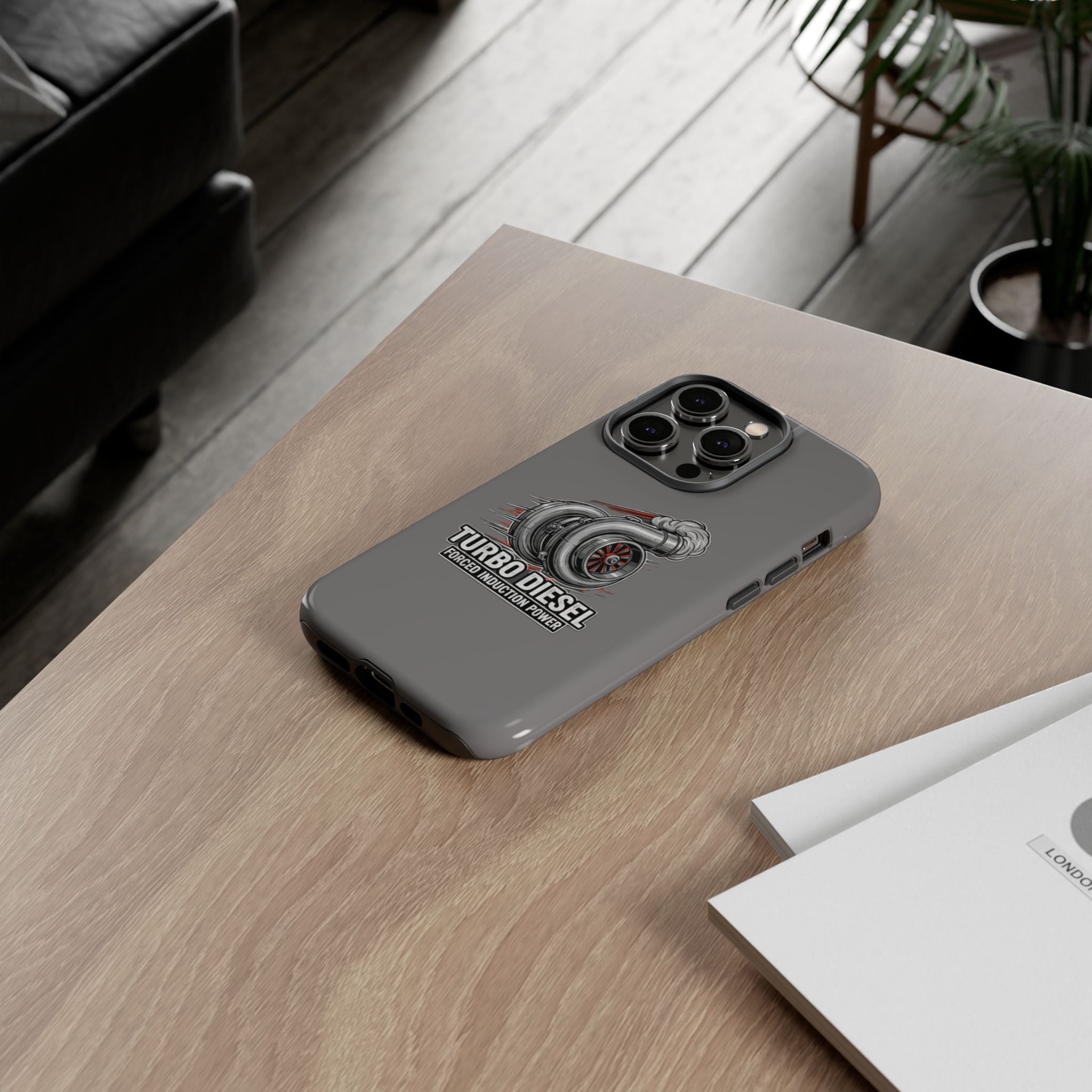 Turbo Diesel Phone Case — Forced Induction Power Rugged Phone Cover