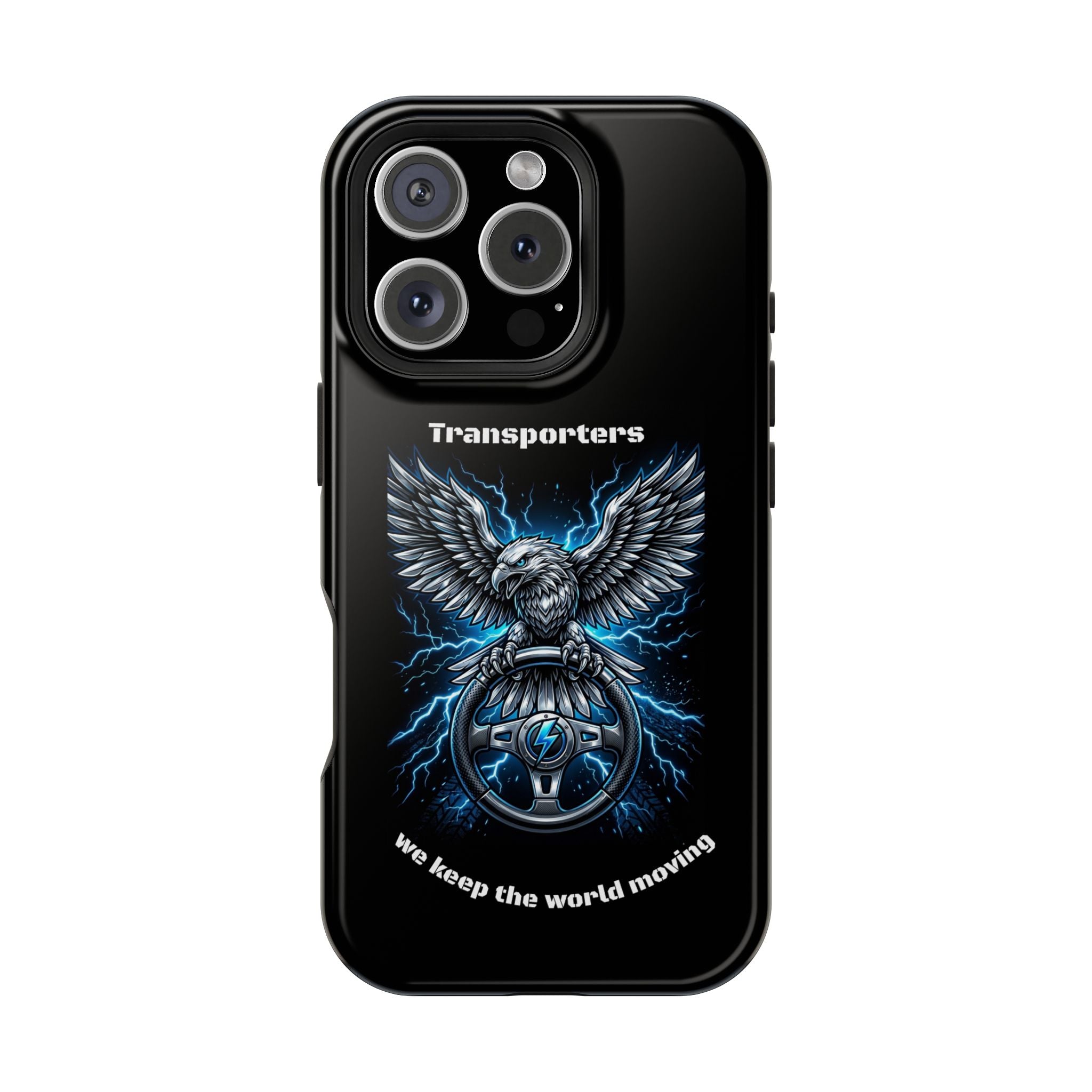 Electric Raven Magnetic Phone Case — Impact‑Resistant Protective Cover